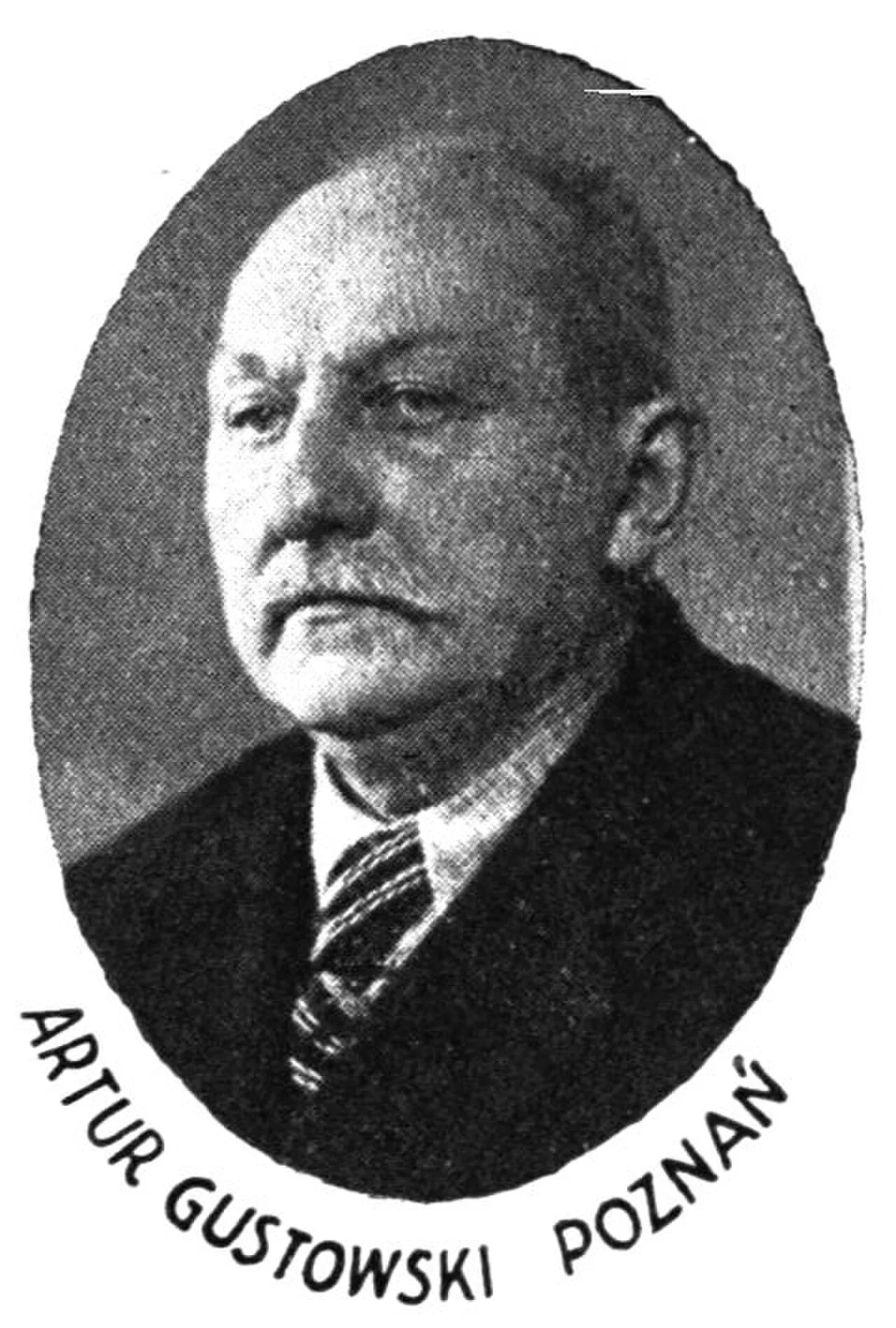 Porträt von Artur Gustowski (1875–1940) – Gedenkseite