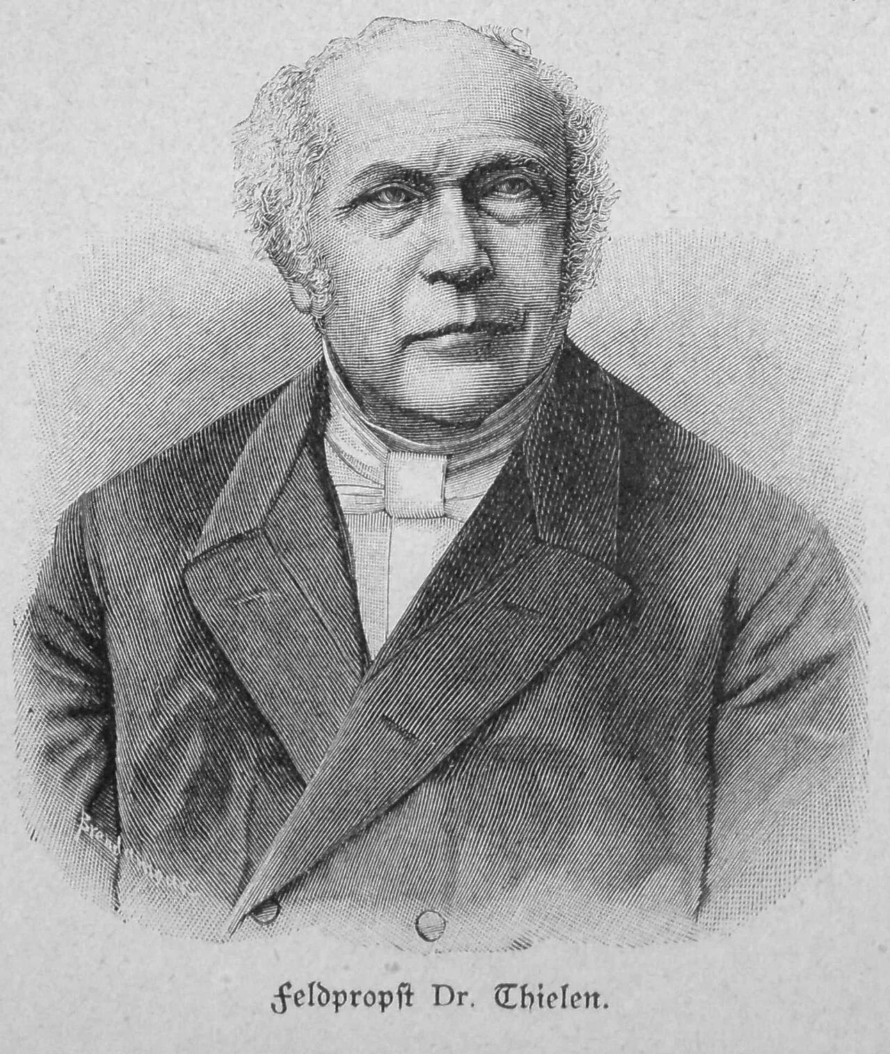 Portrait of Peter Thielen (1806–1887) – memorial page
