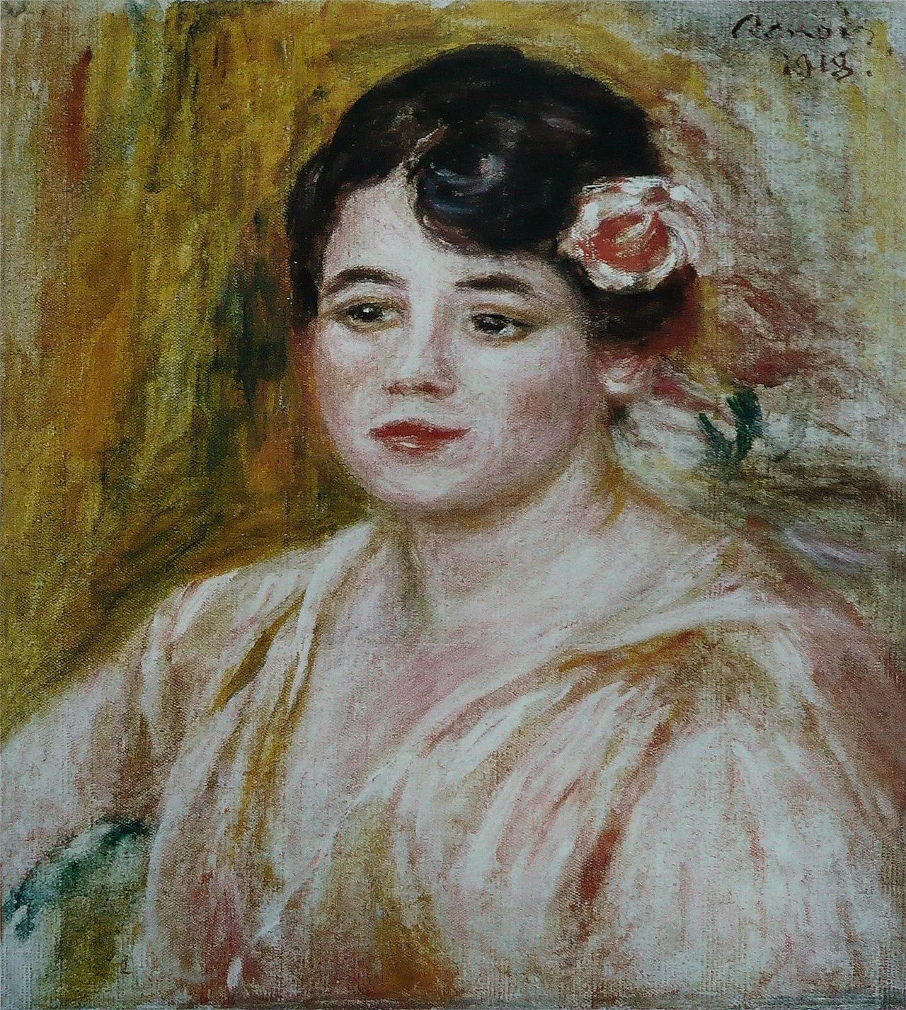 Portrait of Adèle Besson (1884–1964) – memorial page