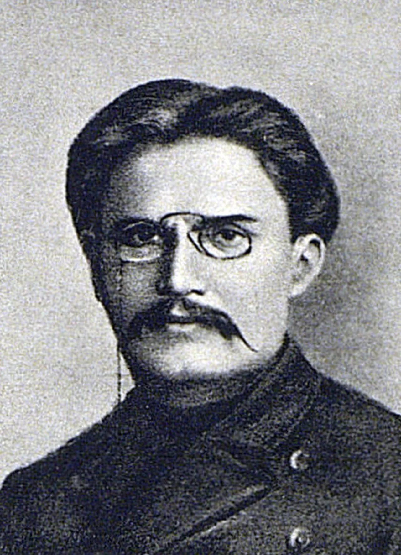 Porträt von Wassili Matwejewitsch Serow (1878–1918) – Gedenkseite