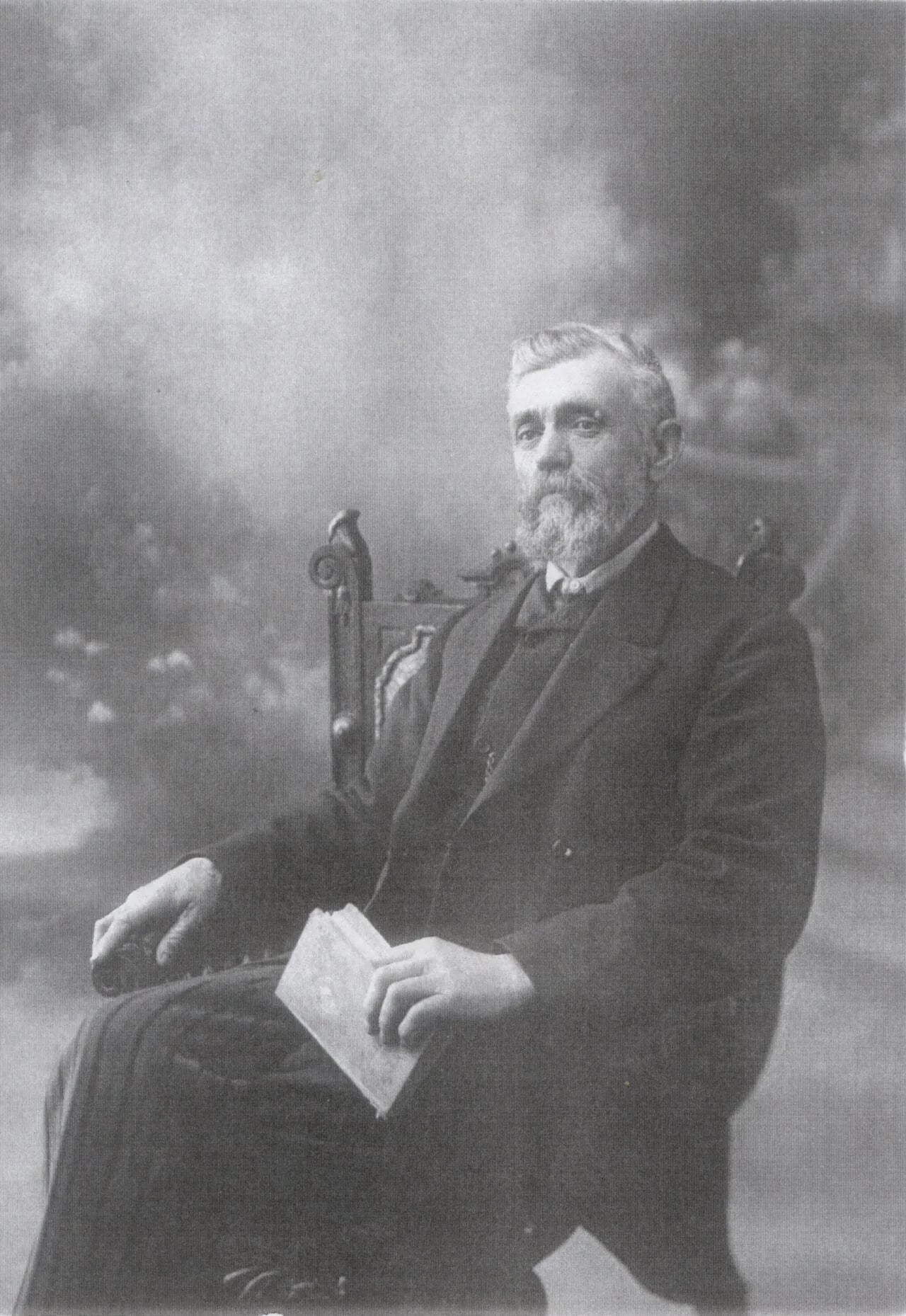 Porträt von Edward Maes Llaned Owen (1846–1931) – Gedenkseite