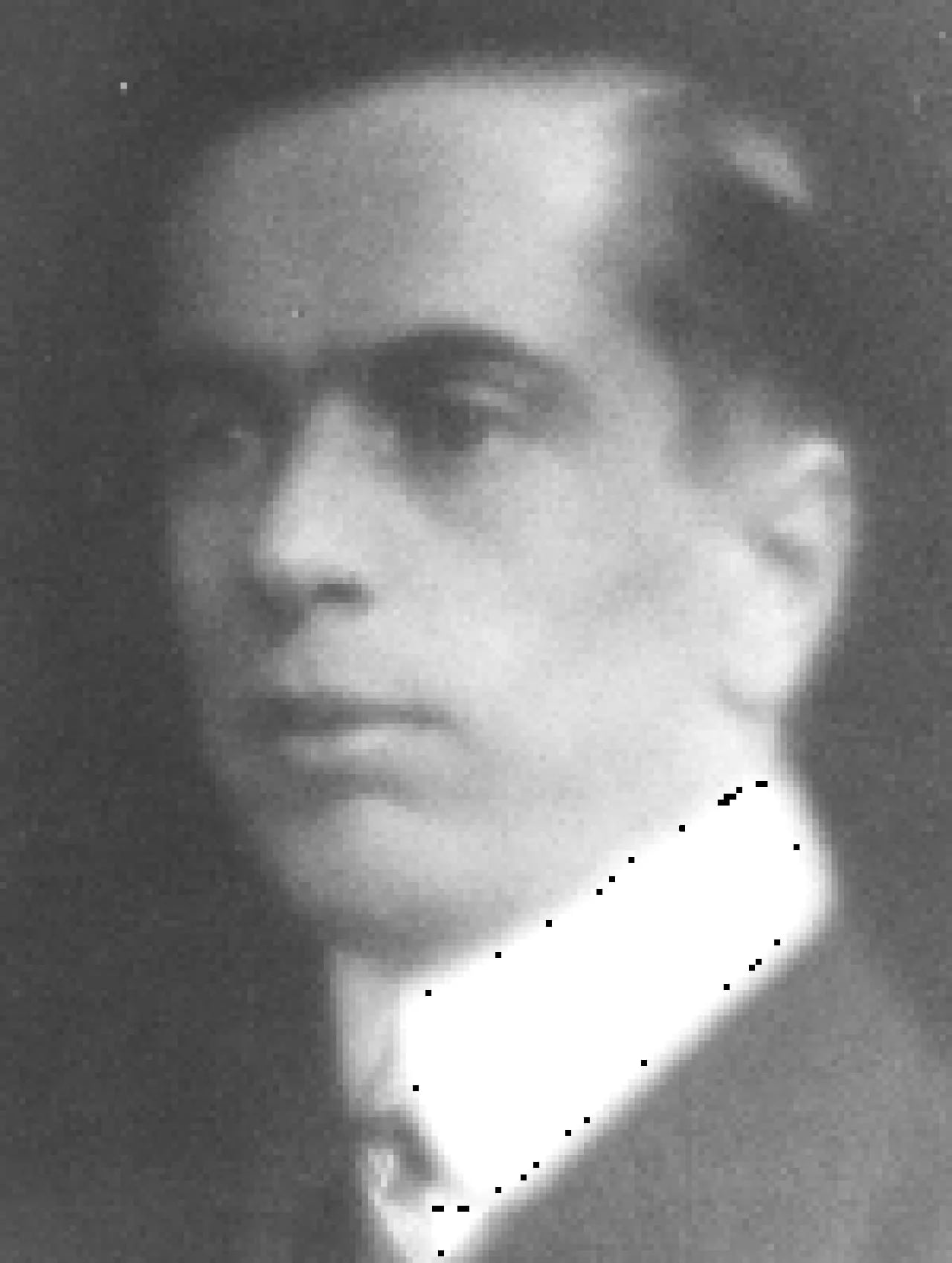 Porträt von Giuseppe Cattaneo della Volta (1886–1974) – Gedenkseite