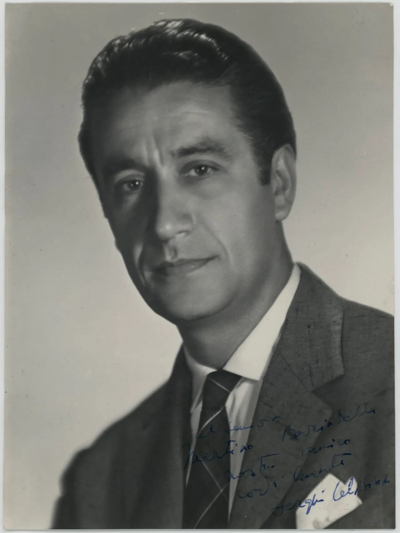 Porträt von Sergiu Celibidache (1912–1996) – Gedenkseite