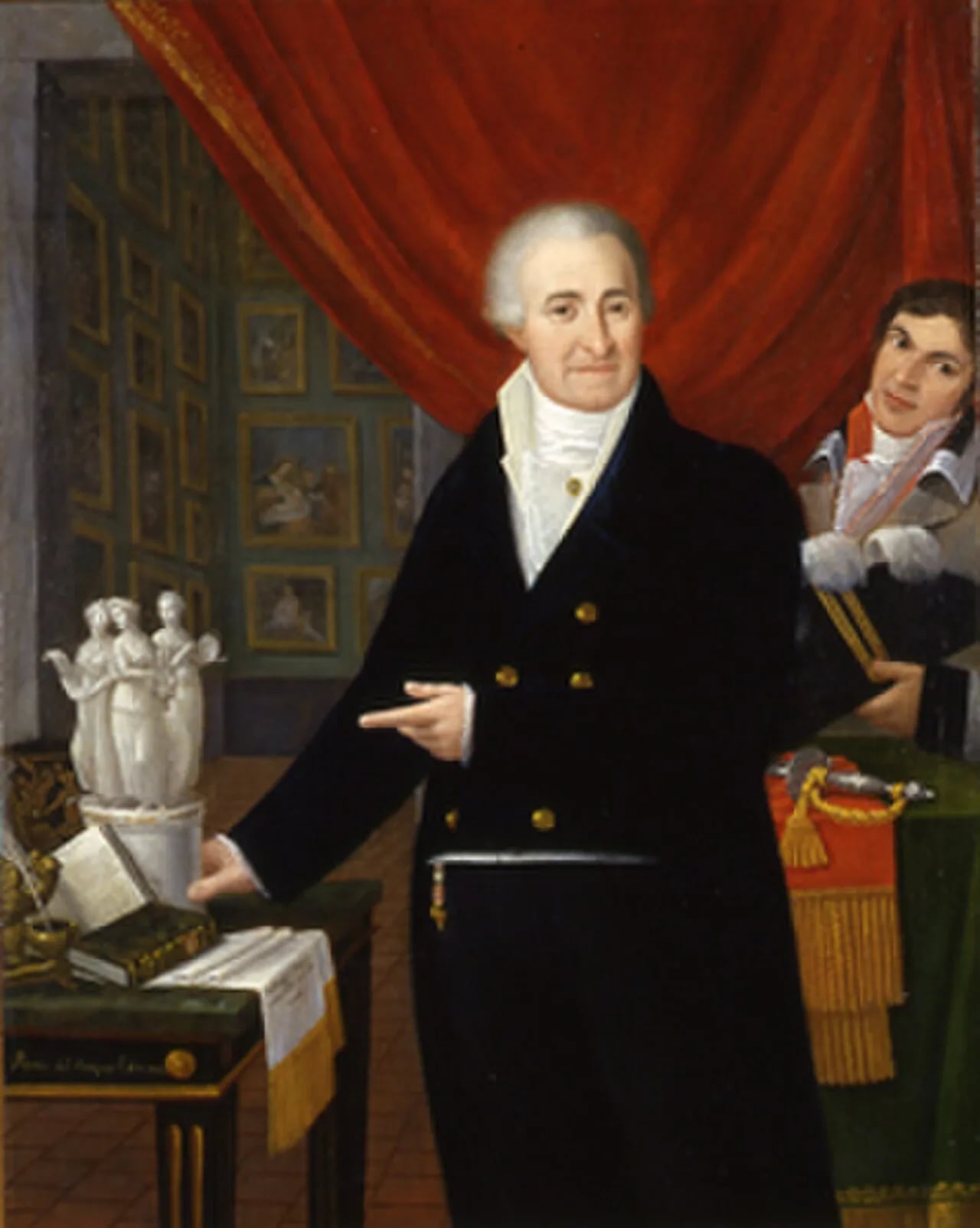 Portrait of Luigi Tadini (1745–1829) – memorial page