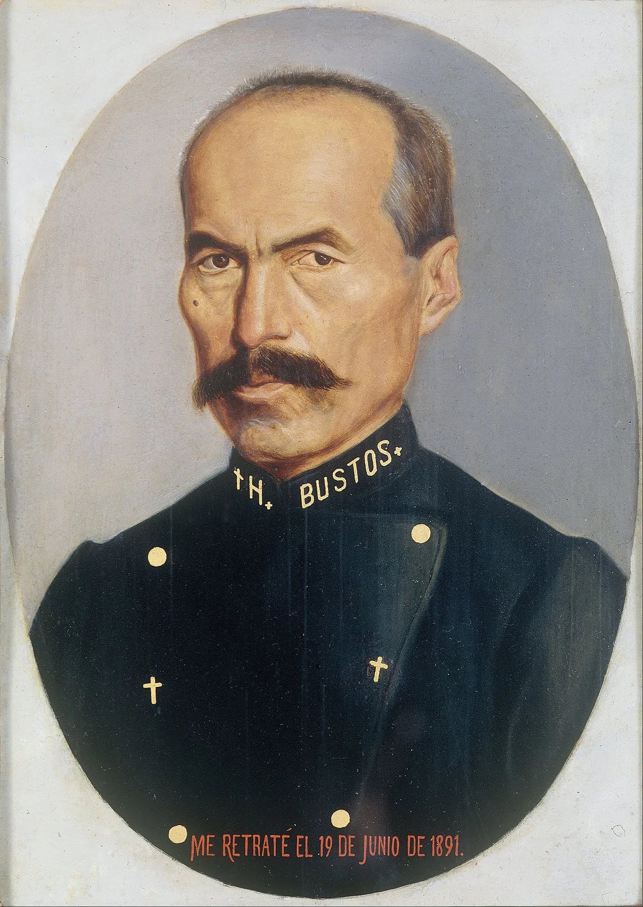 Portrait of Hermenegildo Bustos (1832–1907) – memorial page