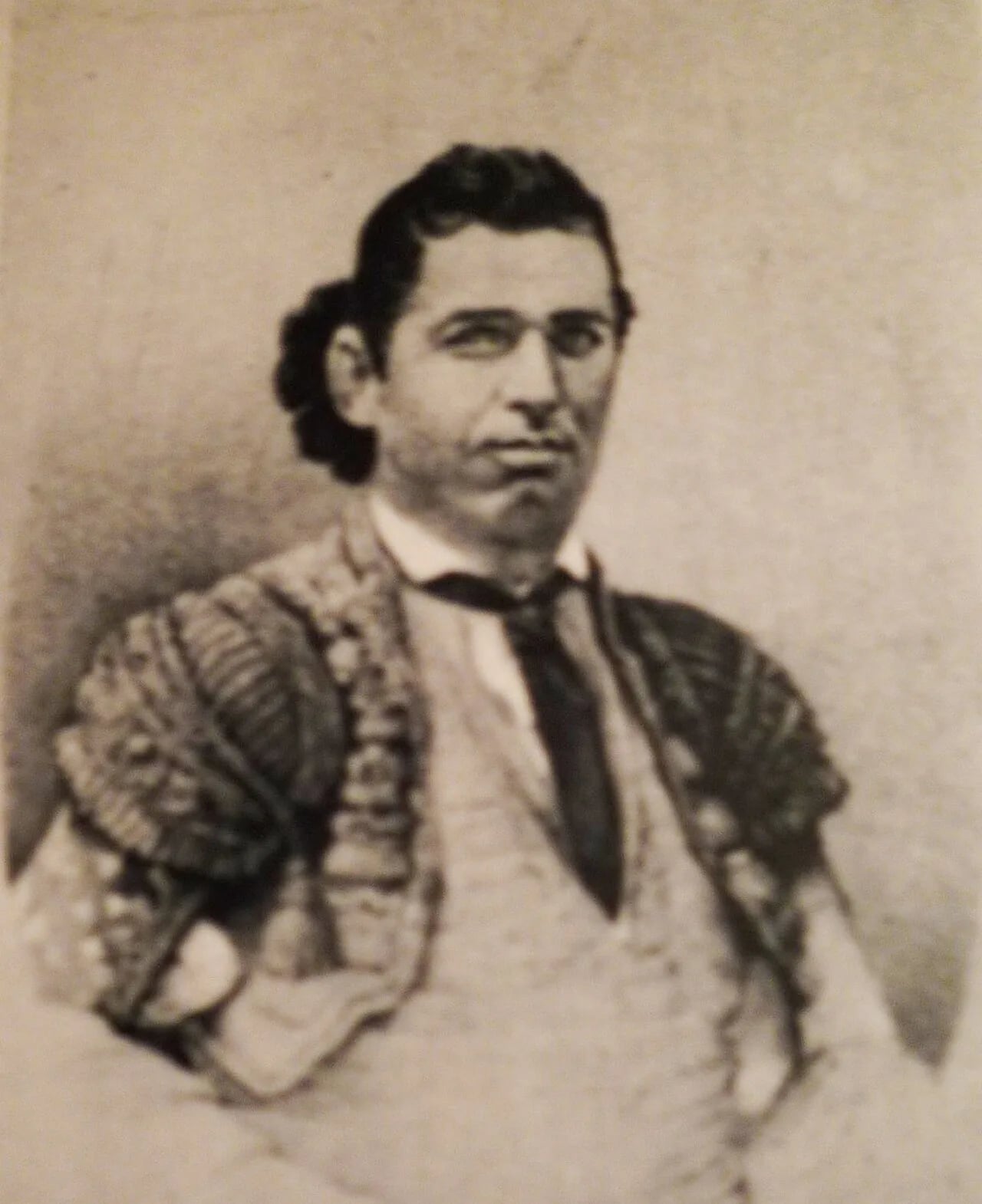 Porträt von José Redondo "El Chiclanero" (1818–1853) – Gedenkseite