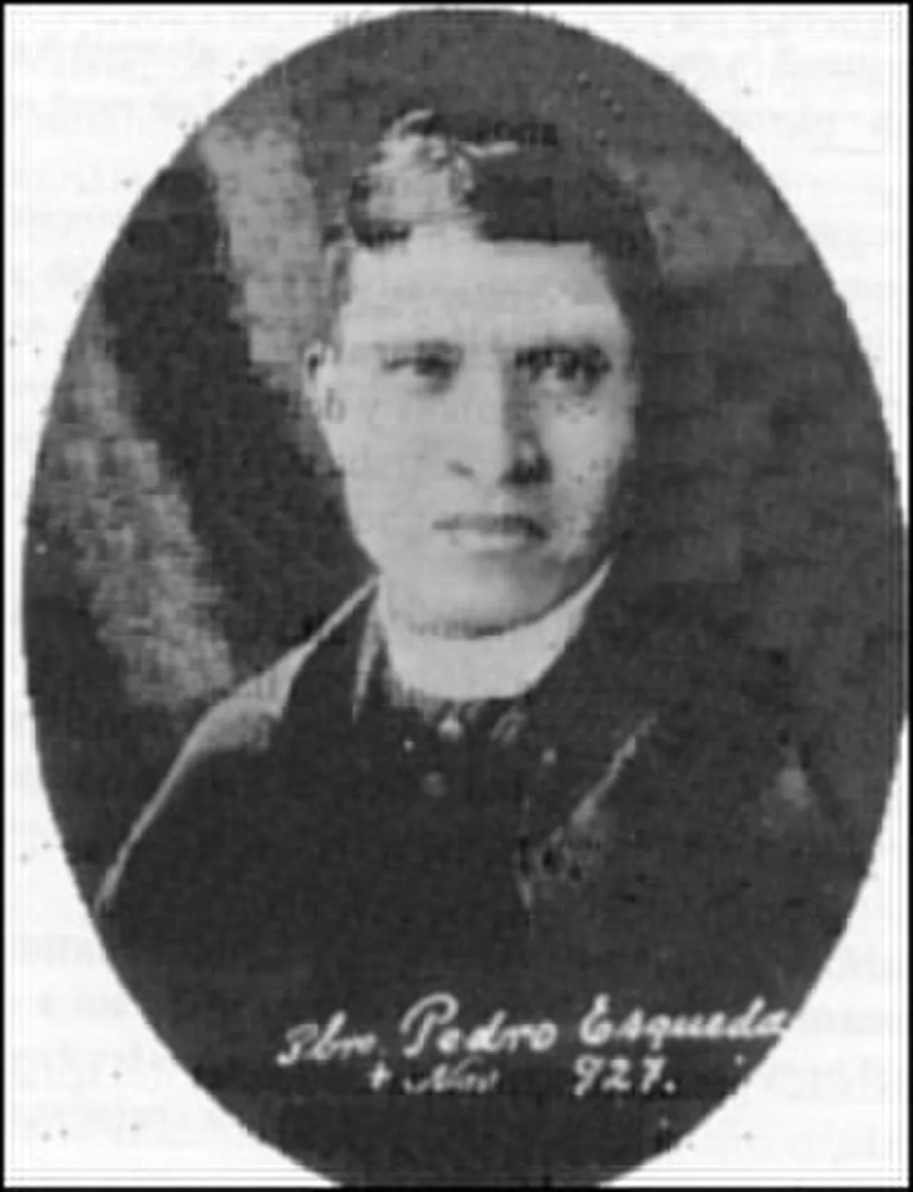 Portrait of Pedro Esqueda Ramírez (1887–1927) – memorial page