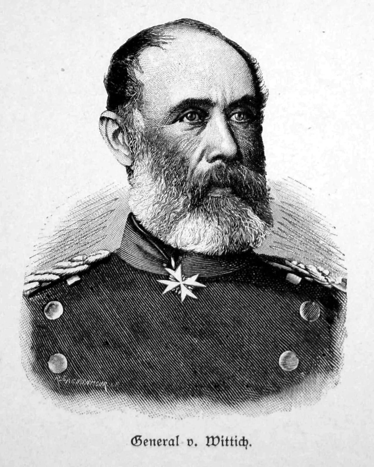 Portrait of Ludwig von Wittich (1818–1884) – memorial page