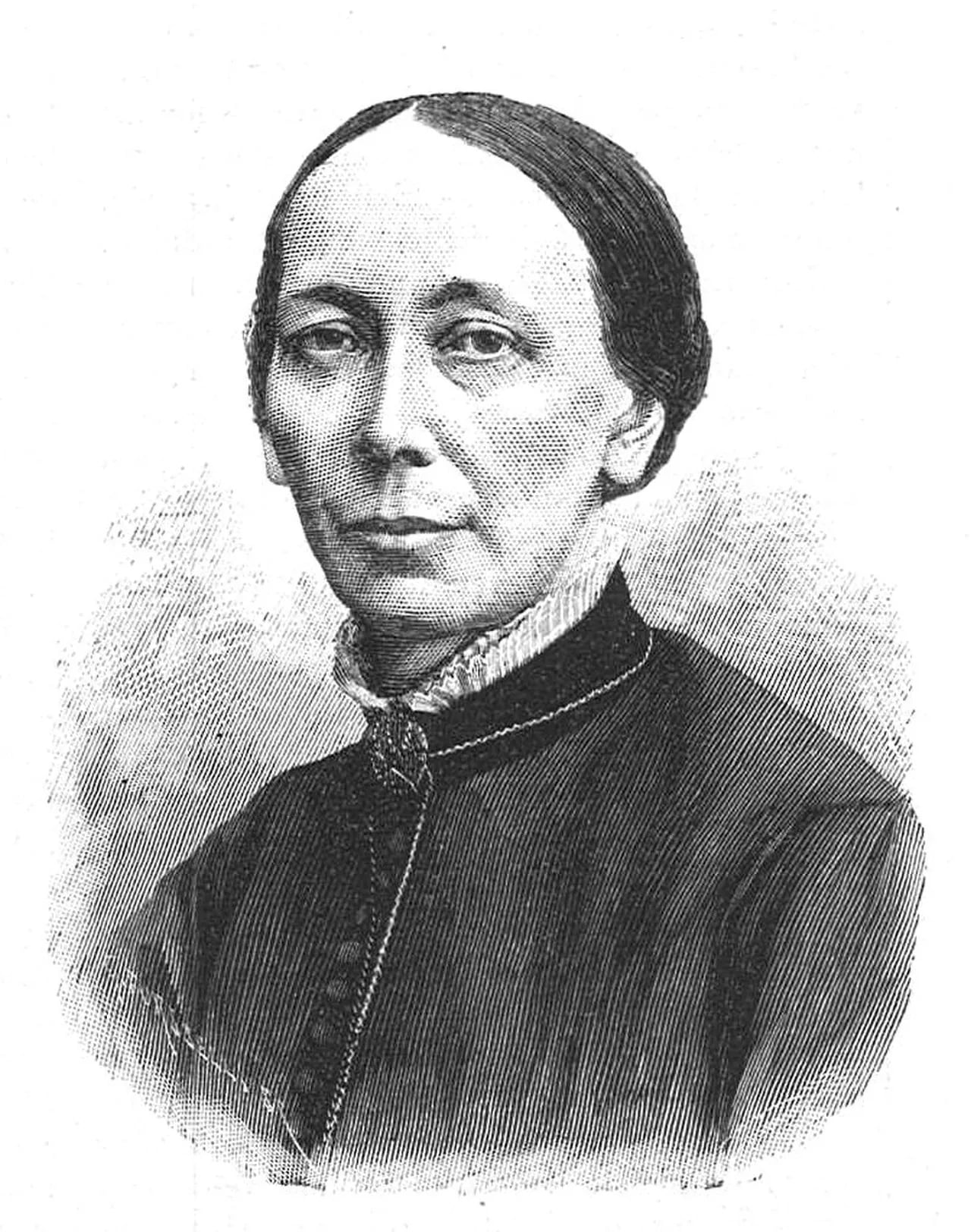 Portrait of Regina Pallin (1834–1889) – memorial page