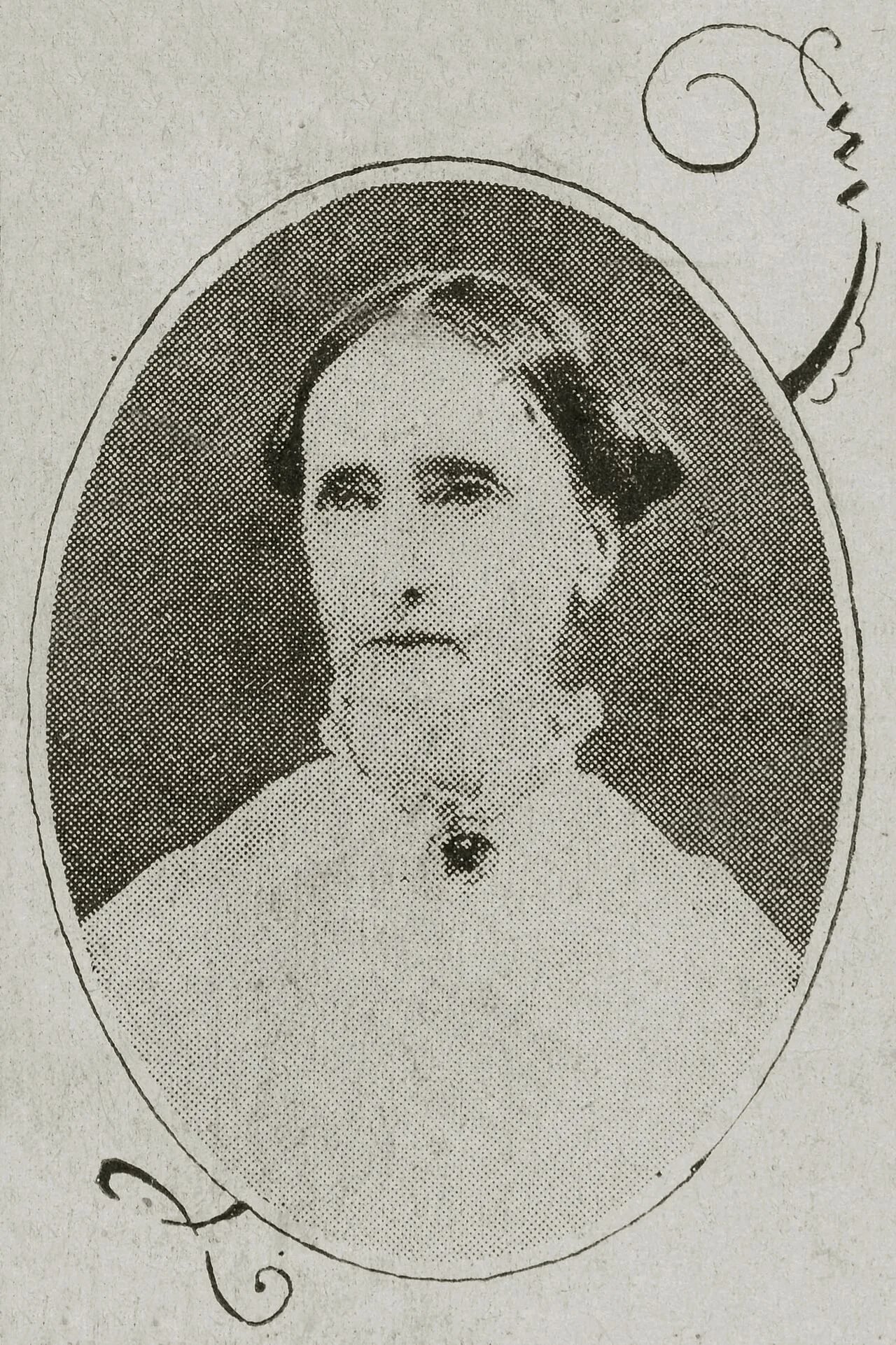 Portrait of Edla Ulrich (1816–1897) – memorial page