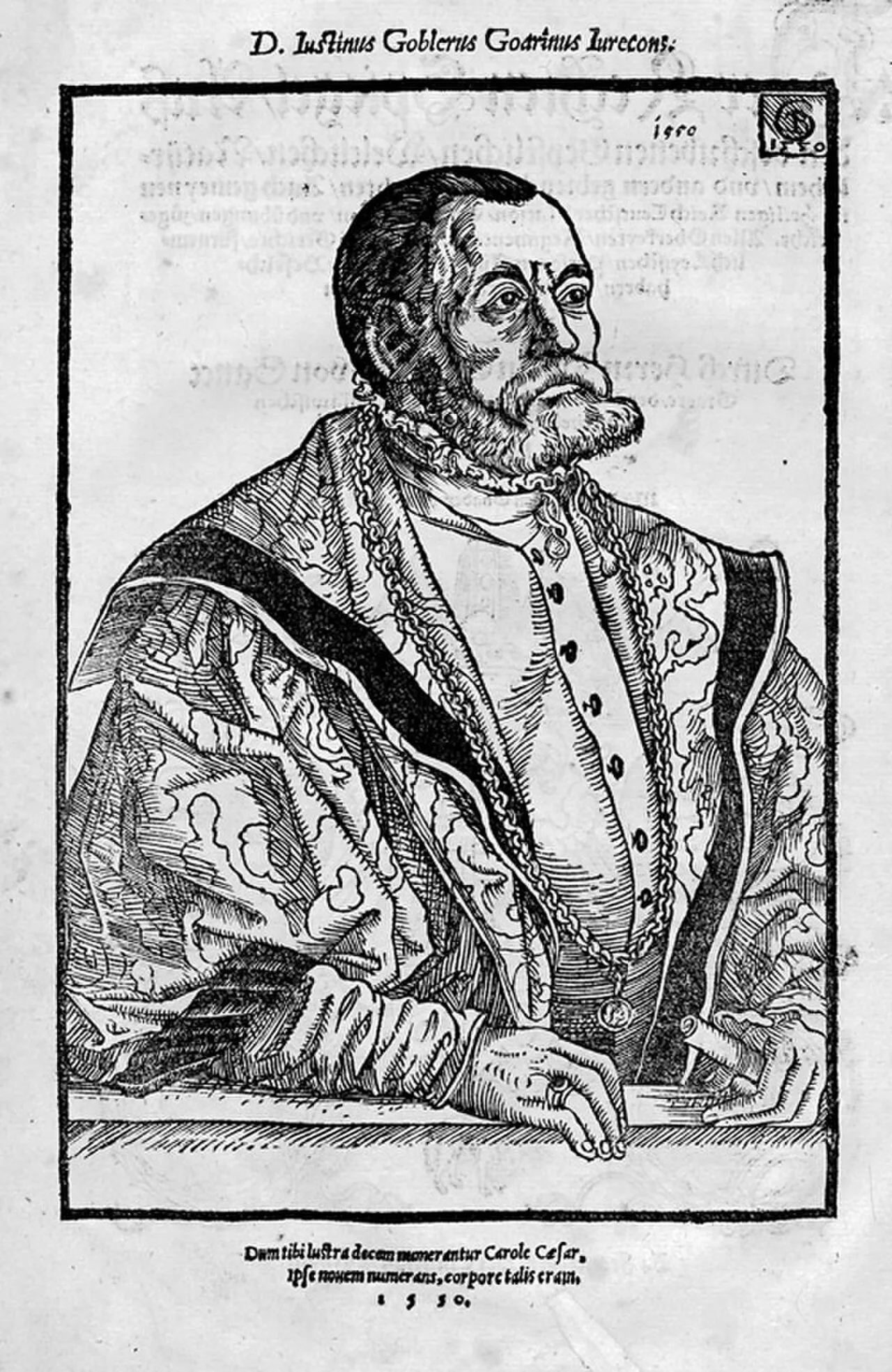 Porträt von Justin Göbler (1504–1567) – Gedenkseite