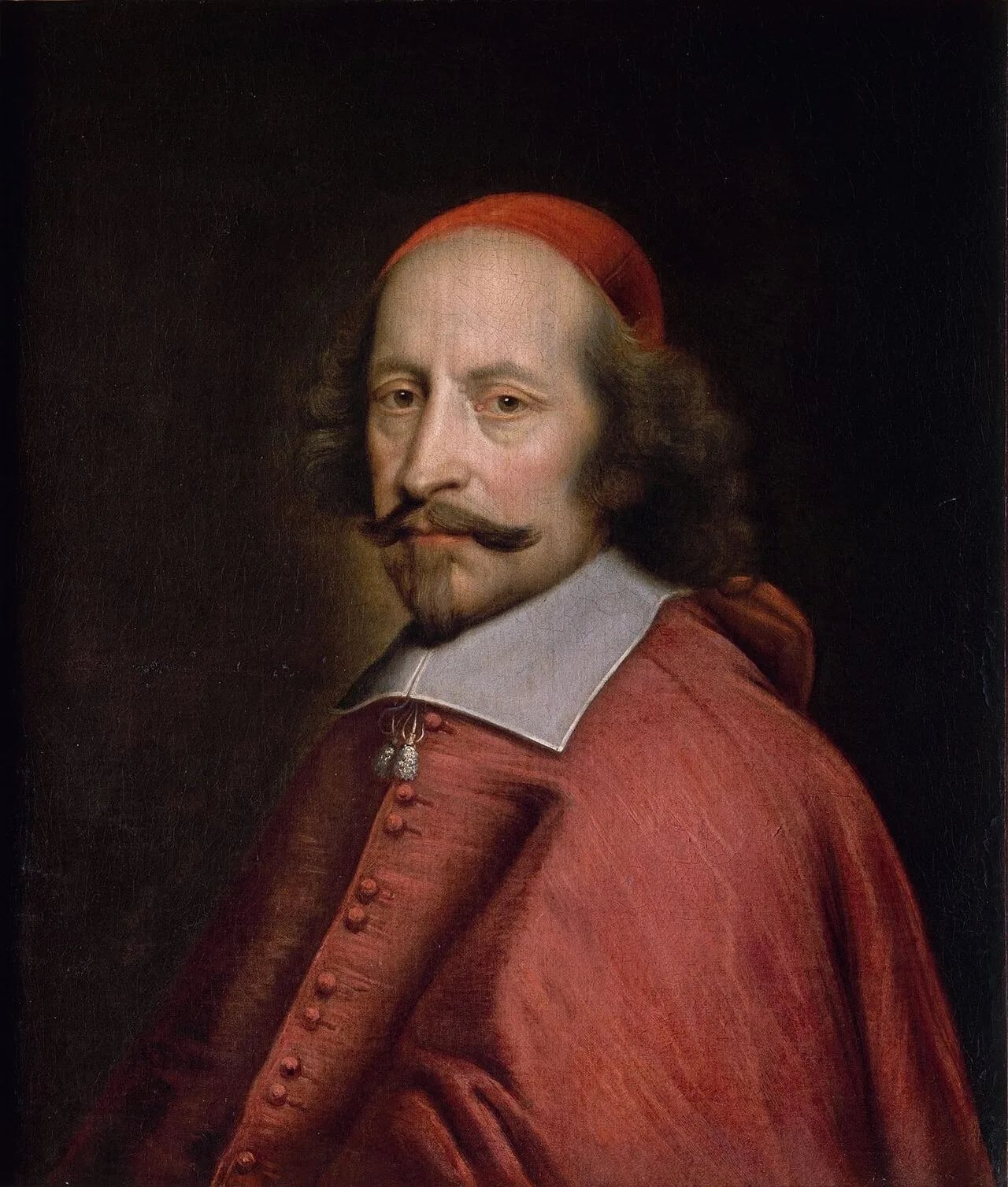 Porträt von Jules Mazarin (1602–1661) – Gedenkseite