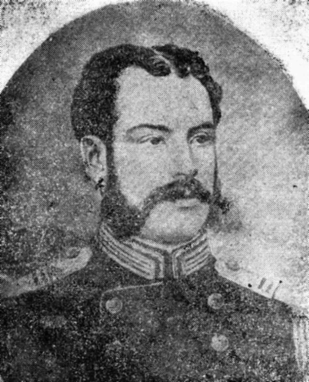Porträt von Miguel Emilio Luna (1852–1883) – Gedenkseite