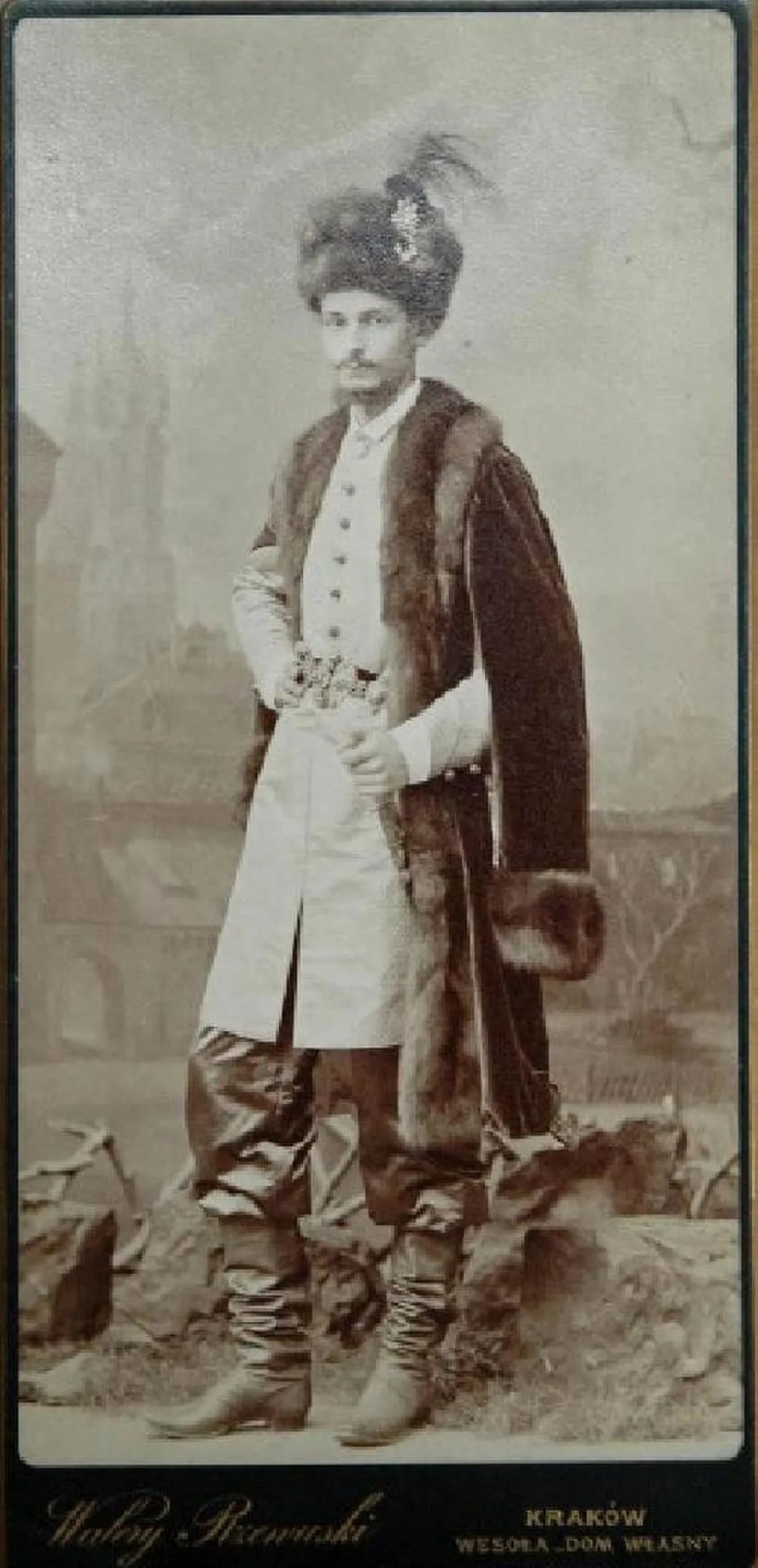 Porträt von Witold Kazimierz Czartoryski (1876–1911) – Gedenkseite