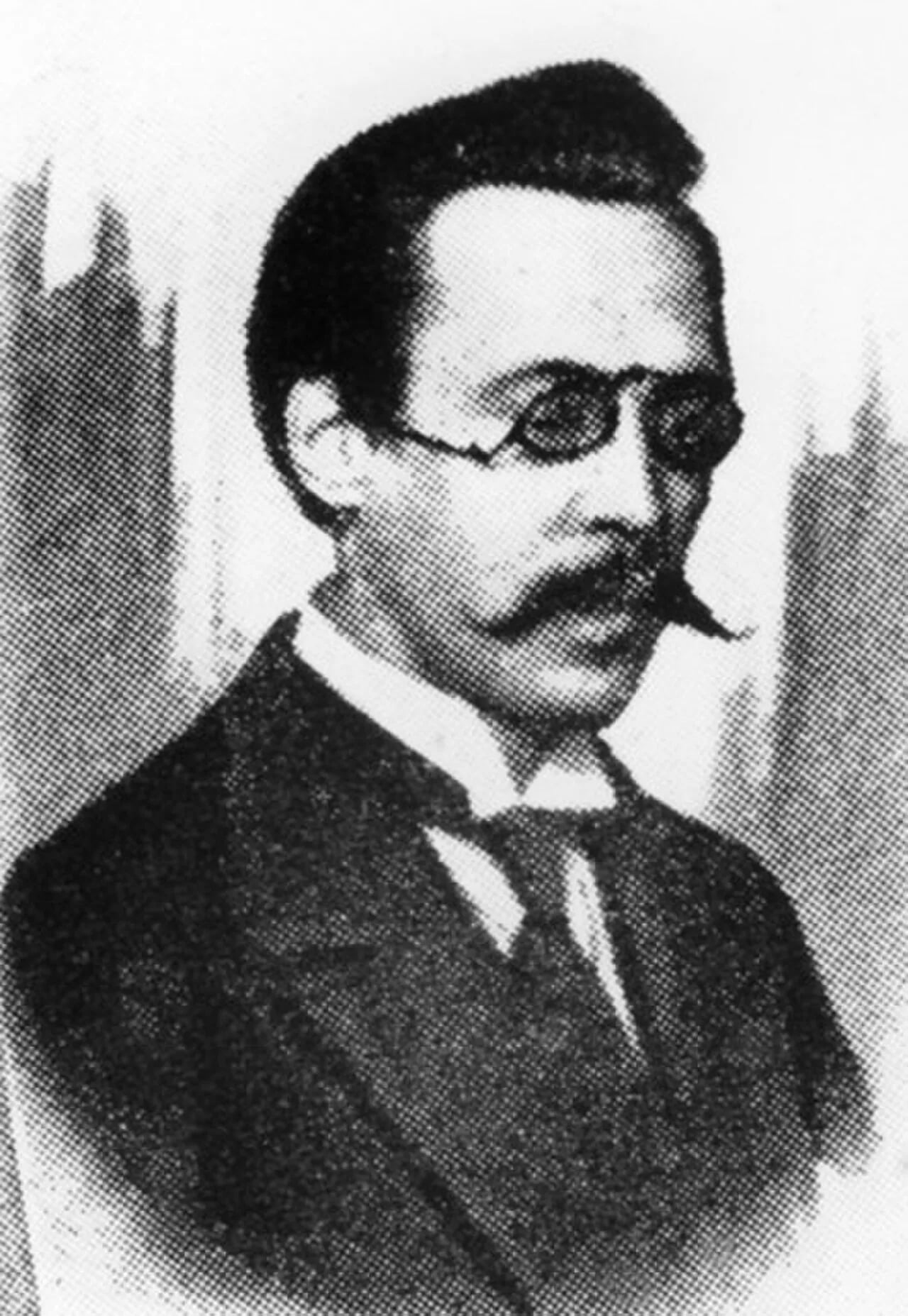 Porträt von Vladimir Mescheryakov (1885–1946) – Gedenkseite