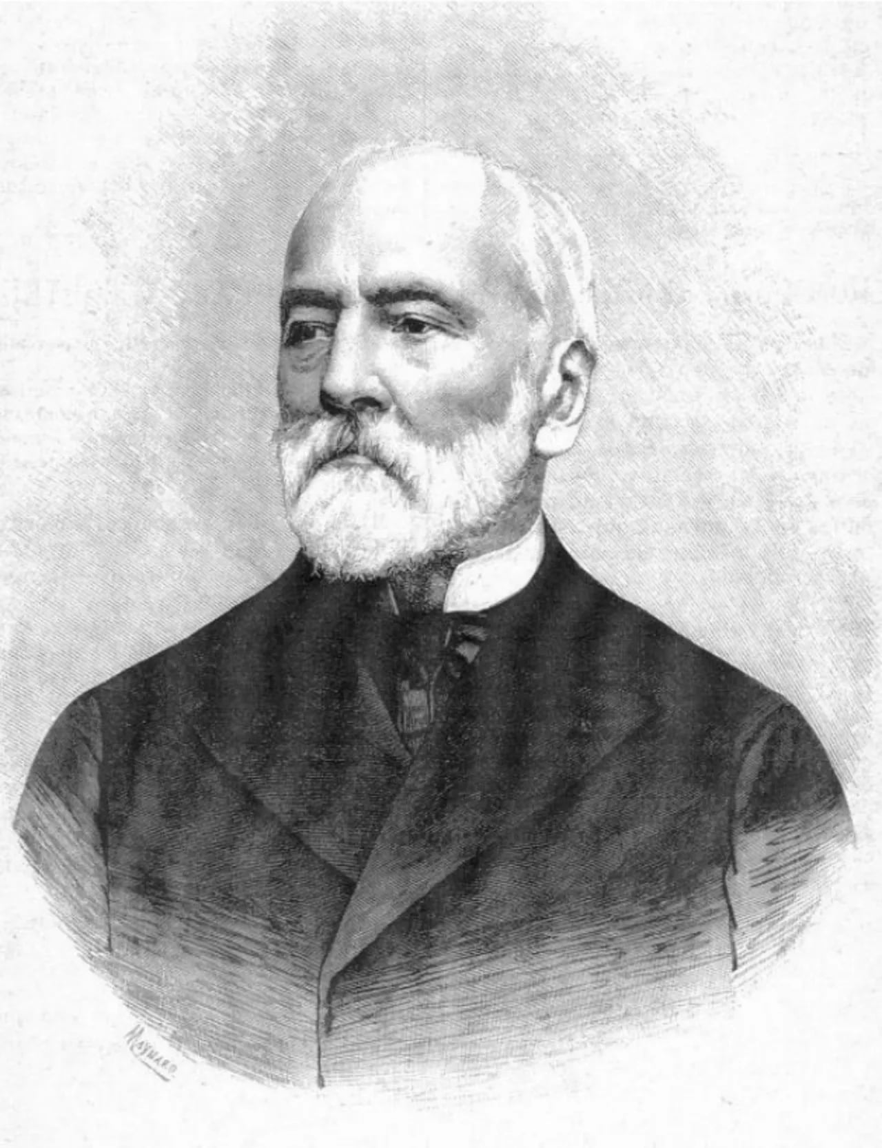Porträt von Édouard Lecouteux (1819–1893) – Gedenkseite