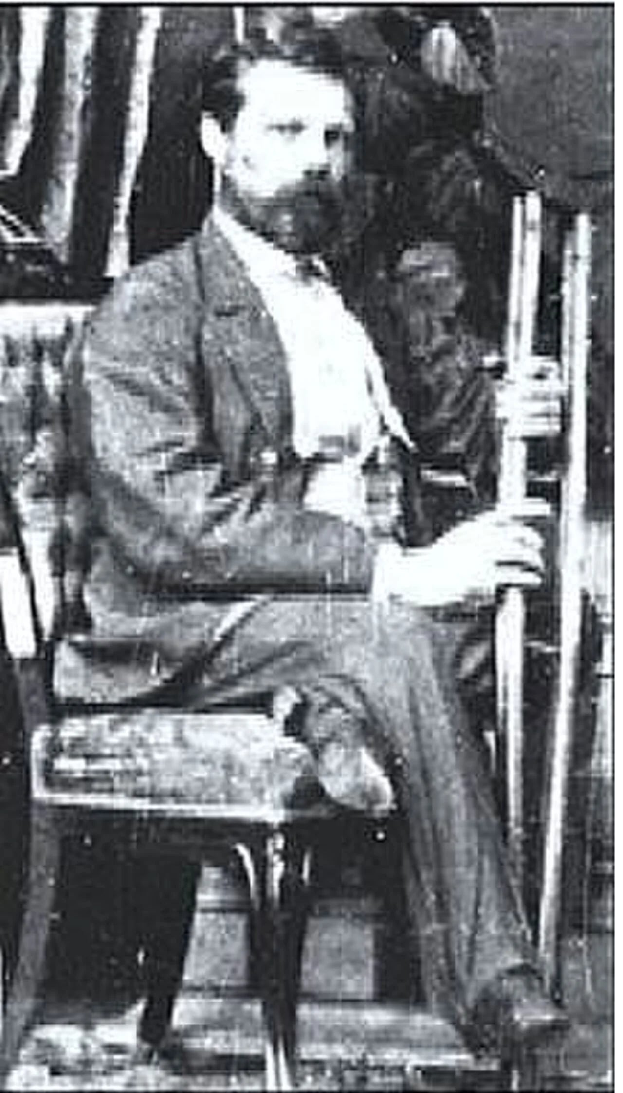 Porträt von Alexey Voloskov (1822–1882) – Gedenkseite