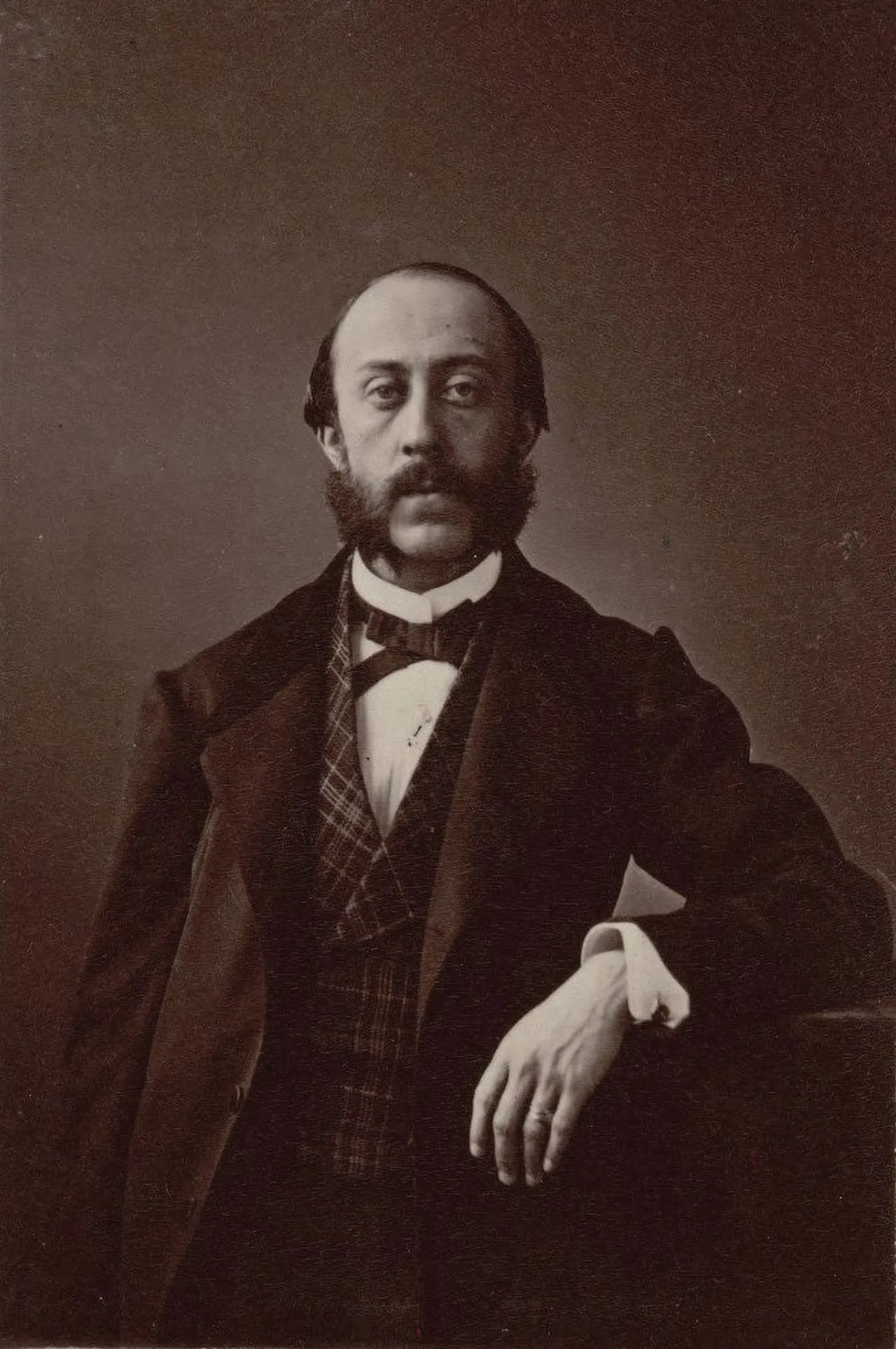 Porträt von Guillaume Guizot (1833–1892) – Gedenkseite