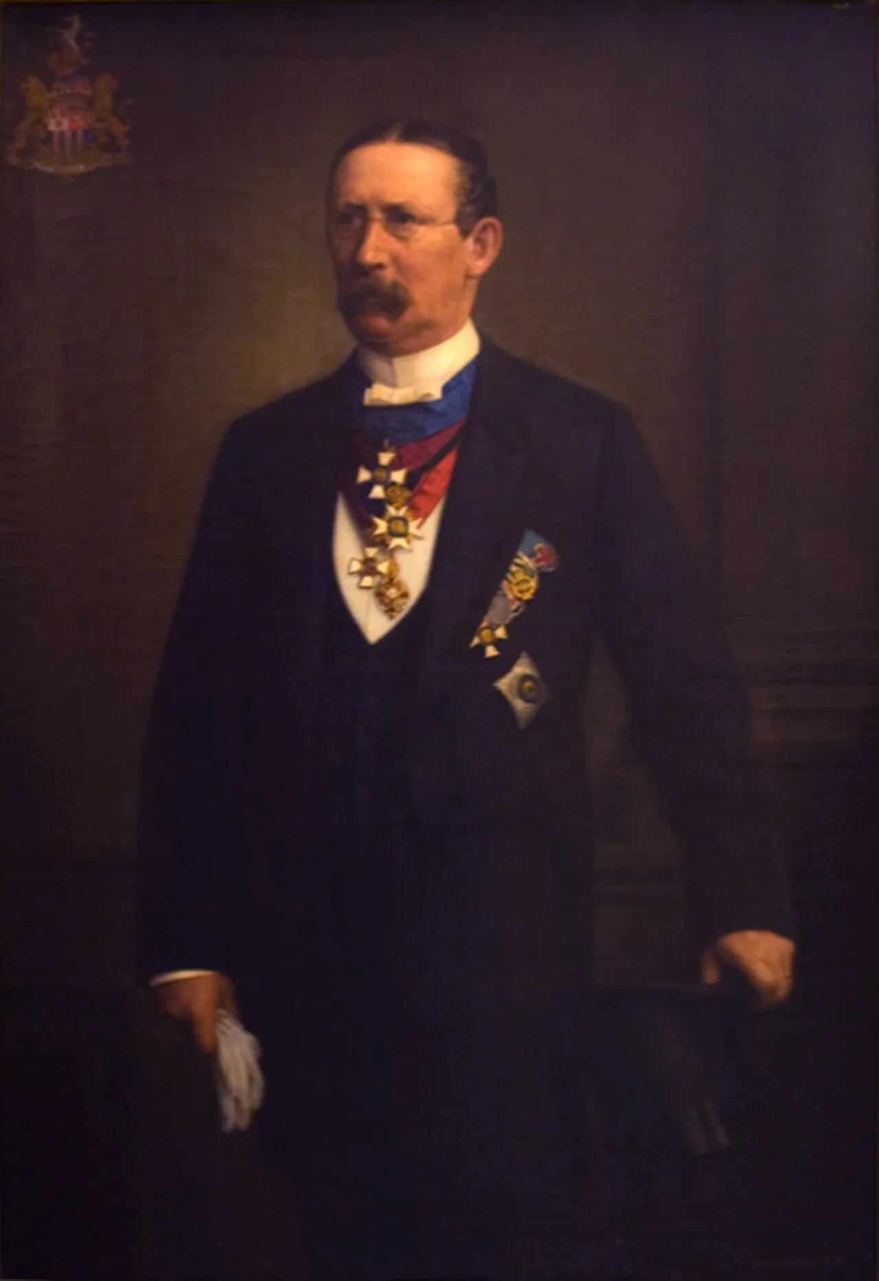 Porträt von Albertus Ohlendorff (1834–1894) – Gedenkseite