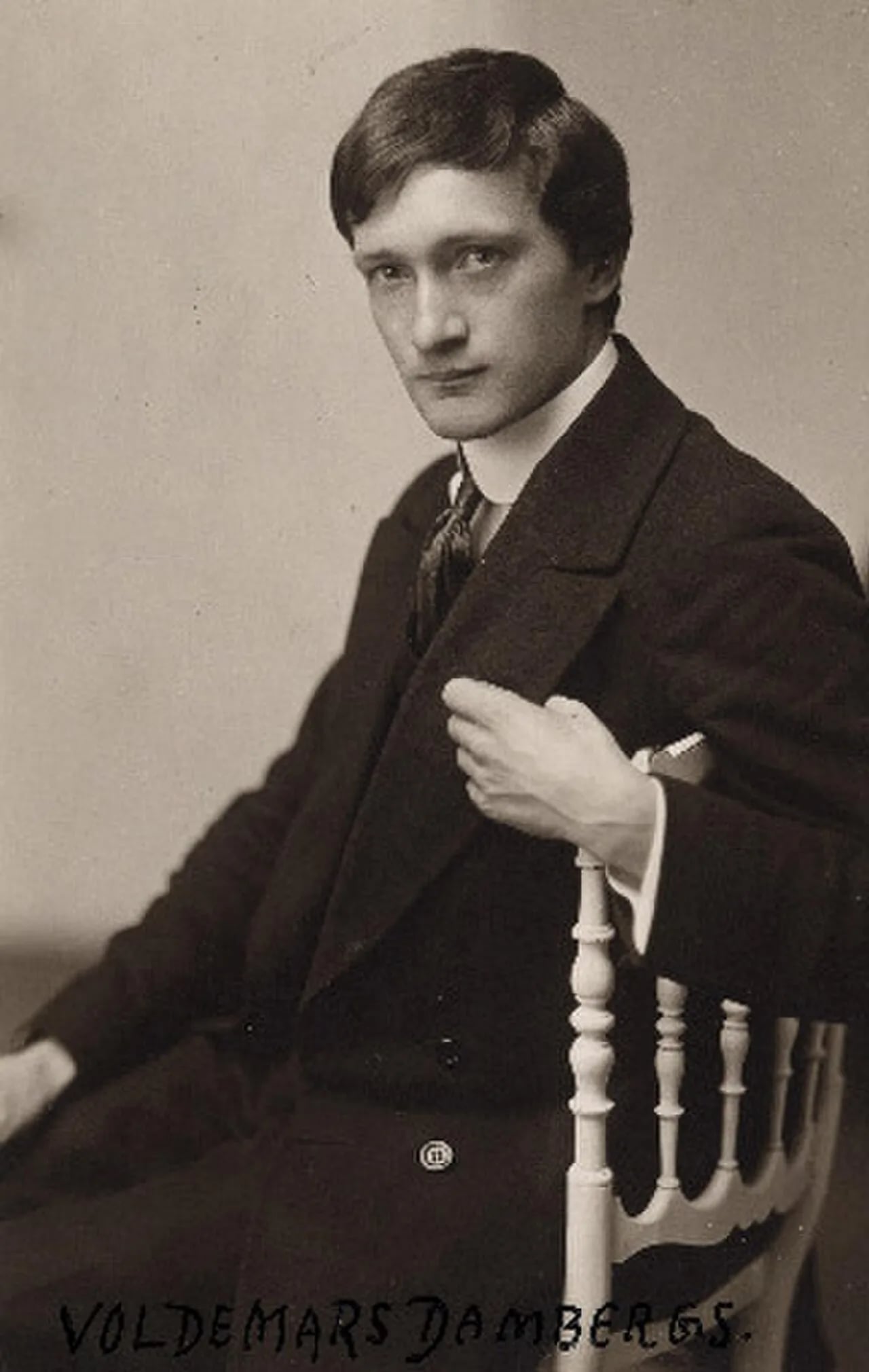 Porträt von Valdemārs Dambergs (1886–1960) – Gedenkseite