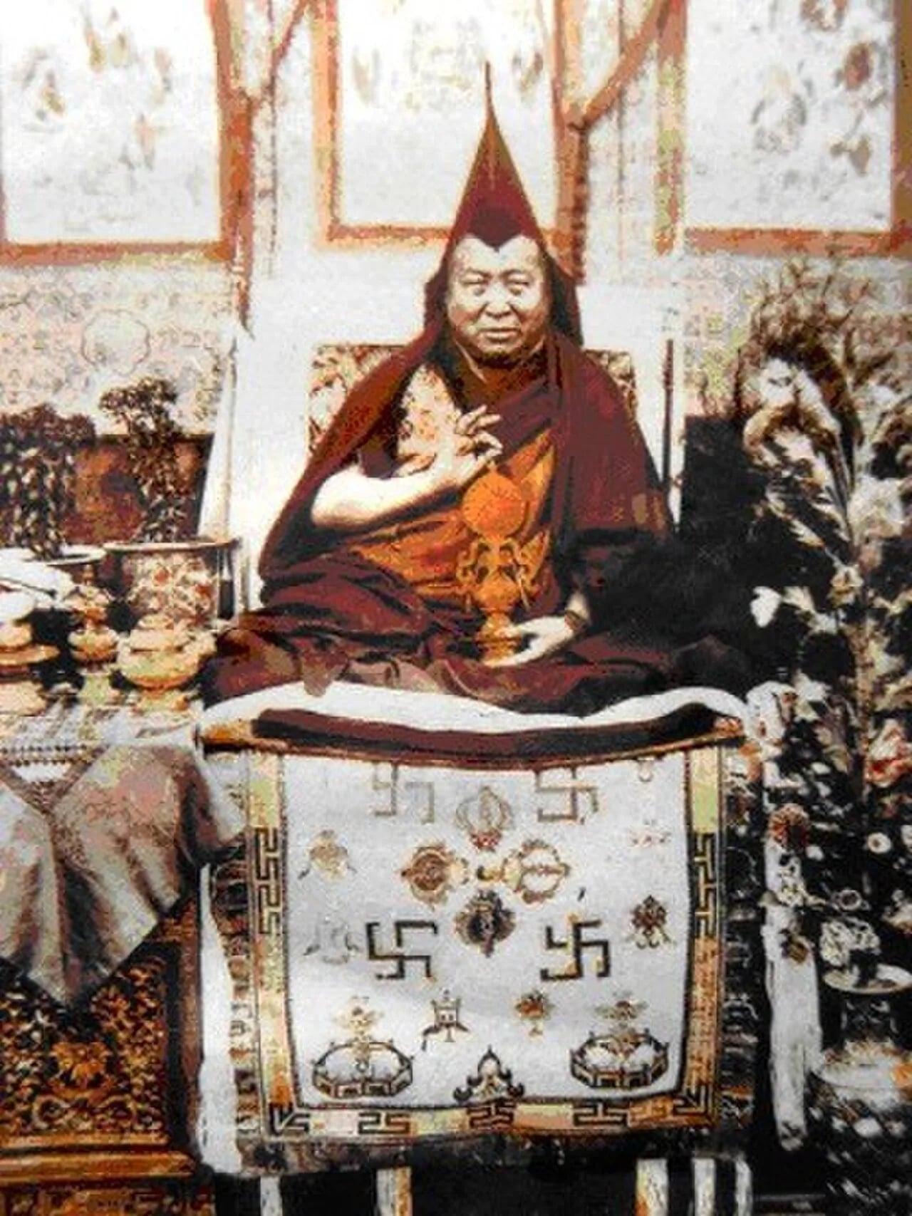 Portrait of Phabongkha Dechen Nyingpo (1878–1941) – memorial page