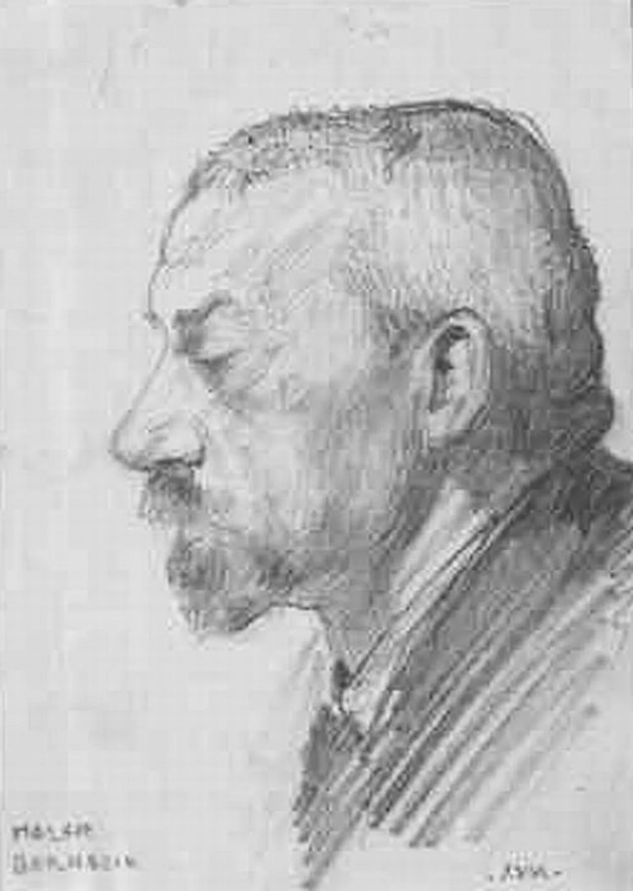 Porträt von Wilhelm Bernatzik (1853–1906) – Gedenkseite