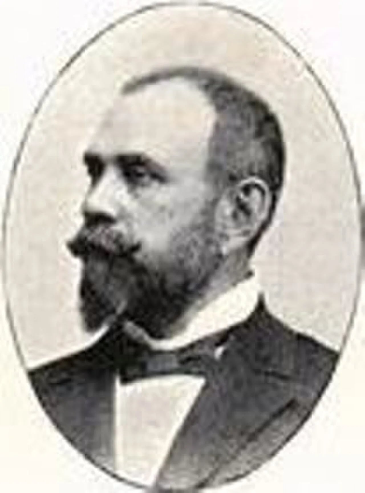Porträt von Henrik Fornander (1853–1912) – Gedenkseite