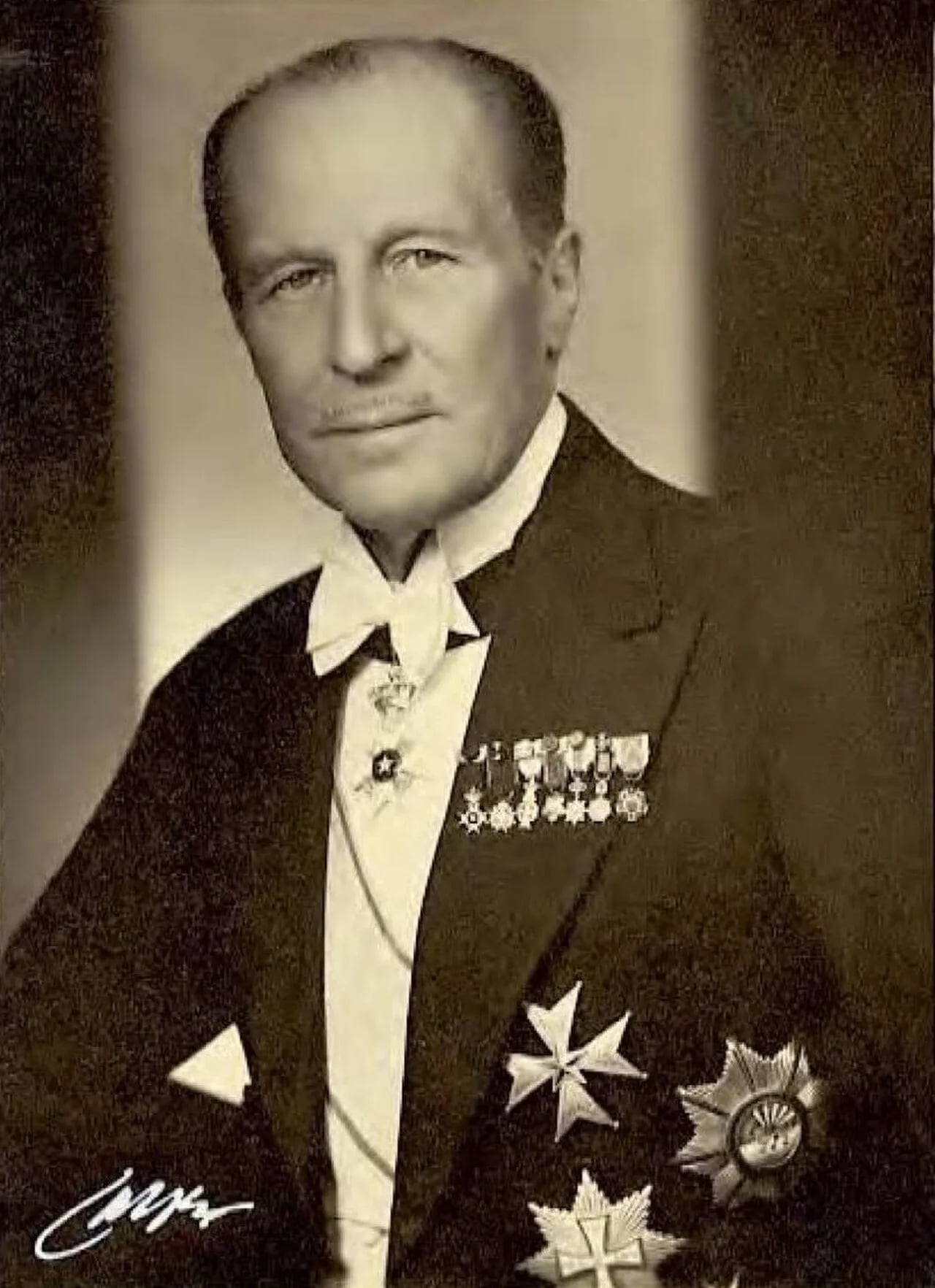 Porträt von Hugo von Heidenstam (1884–1966) – Gedenkseite