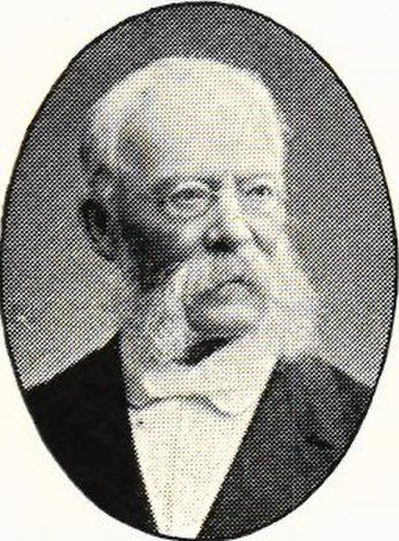 Porträt von Johan Fredrik Liedholm (1821–1899) – Gedenkseite