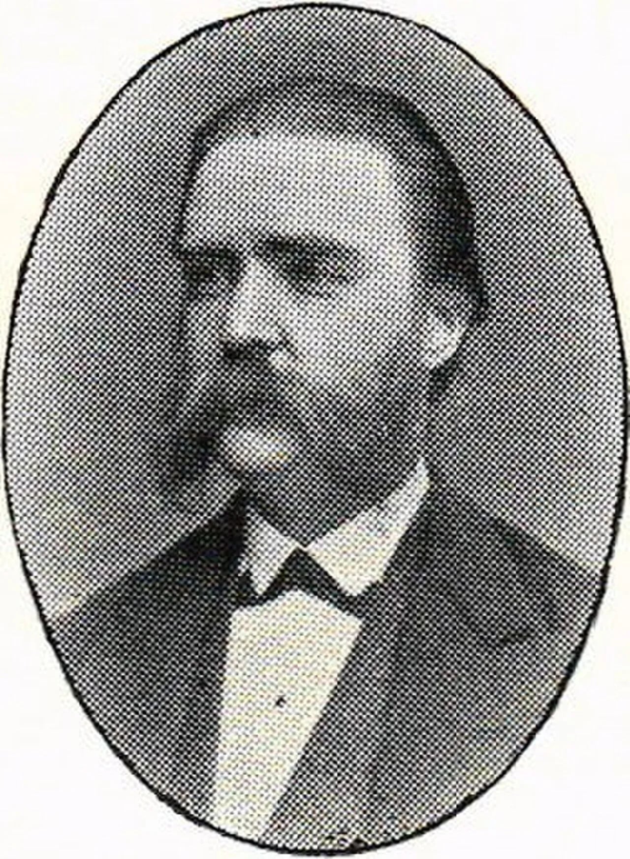 Portrait of Johan Gabriel Nordin (1835–1886) – memorial page