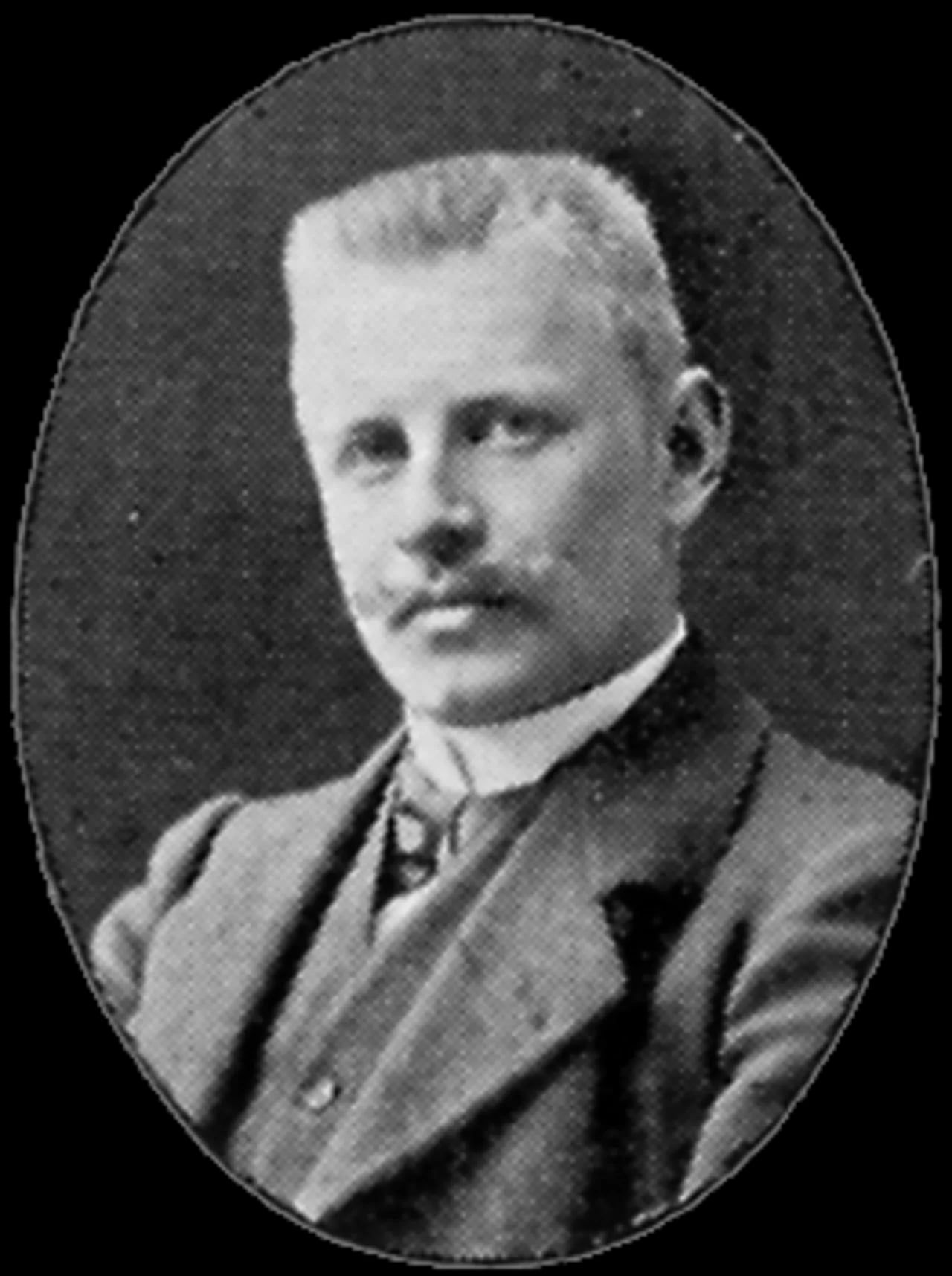 Porträt von Enoch Ringnér (1870–1967) – Gedenkseite