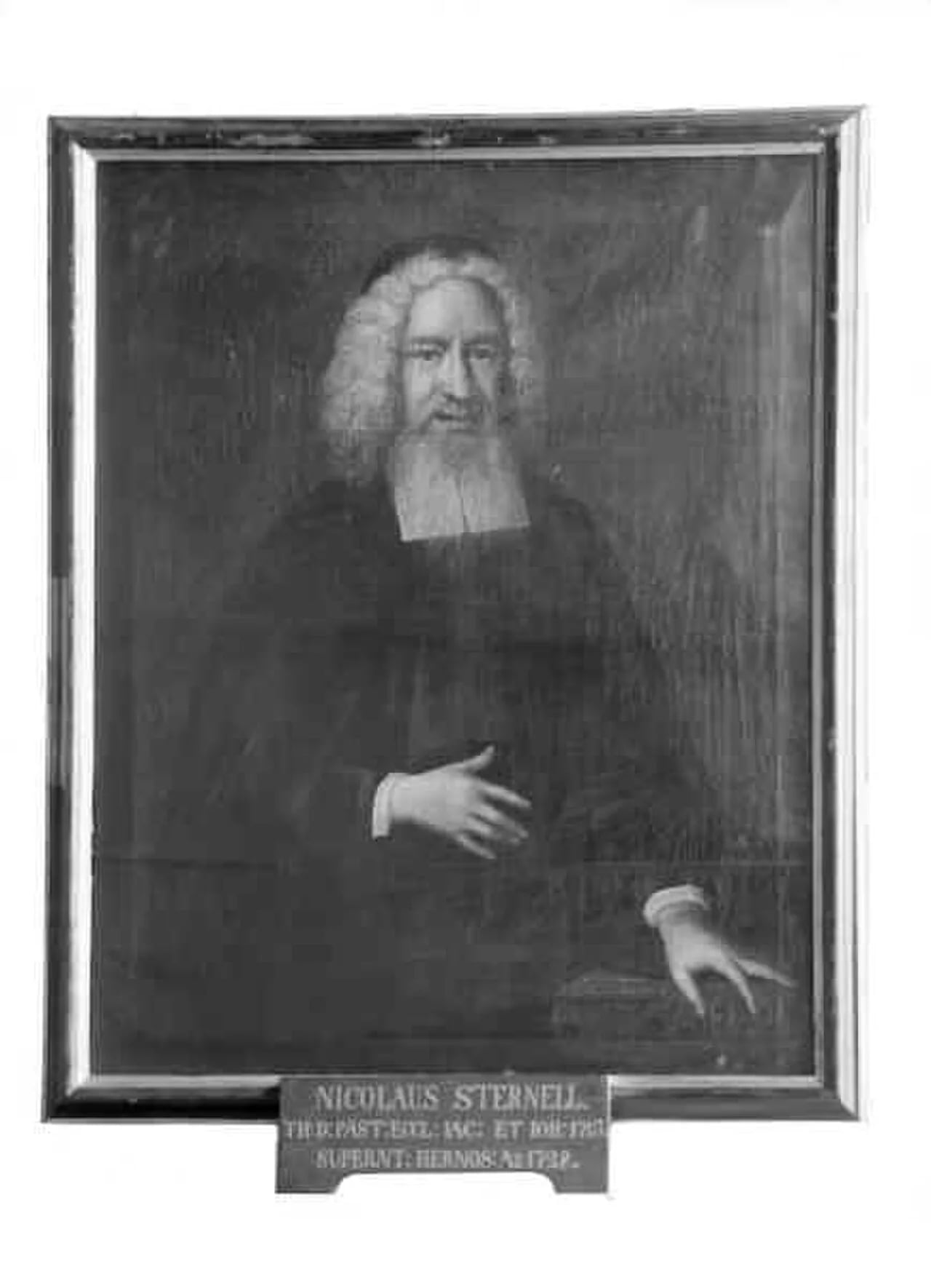 Porträt von Nicolaus Sternell (1667–1744) – Gedenkseite