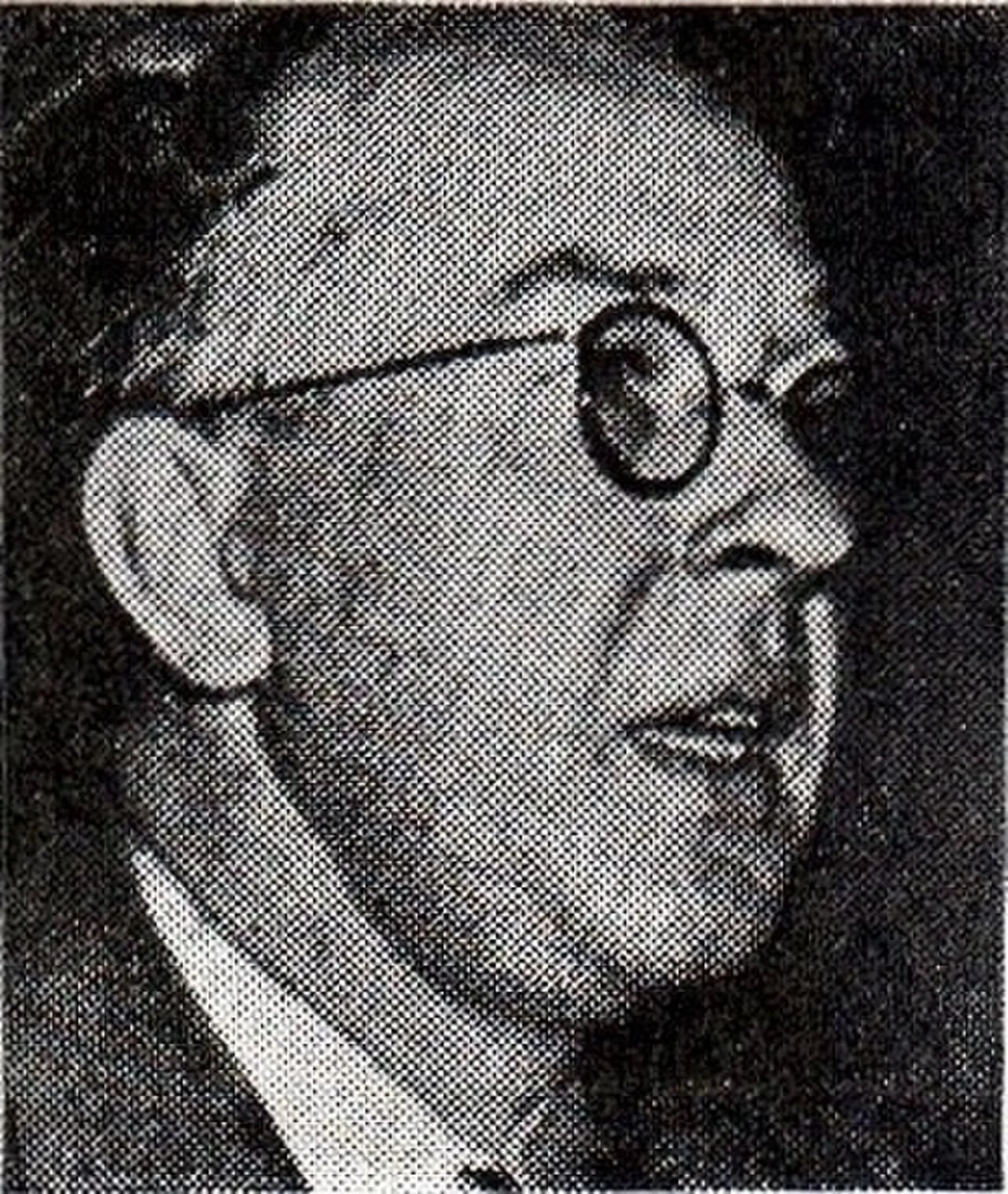 Porträt von Victor Svanberg (1896–1985) – Gedenkseite
