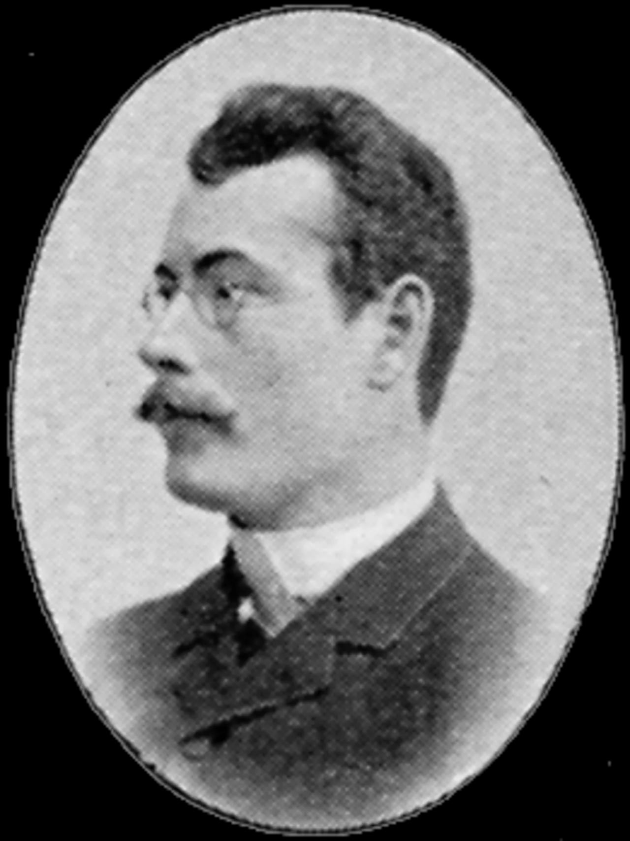 Porträt von Erik Sääf (1856–1934) – Gedenkseite