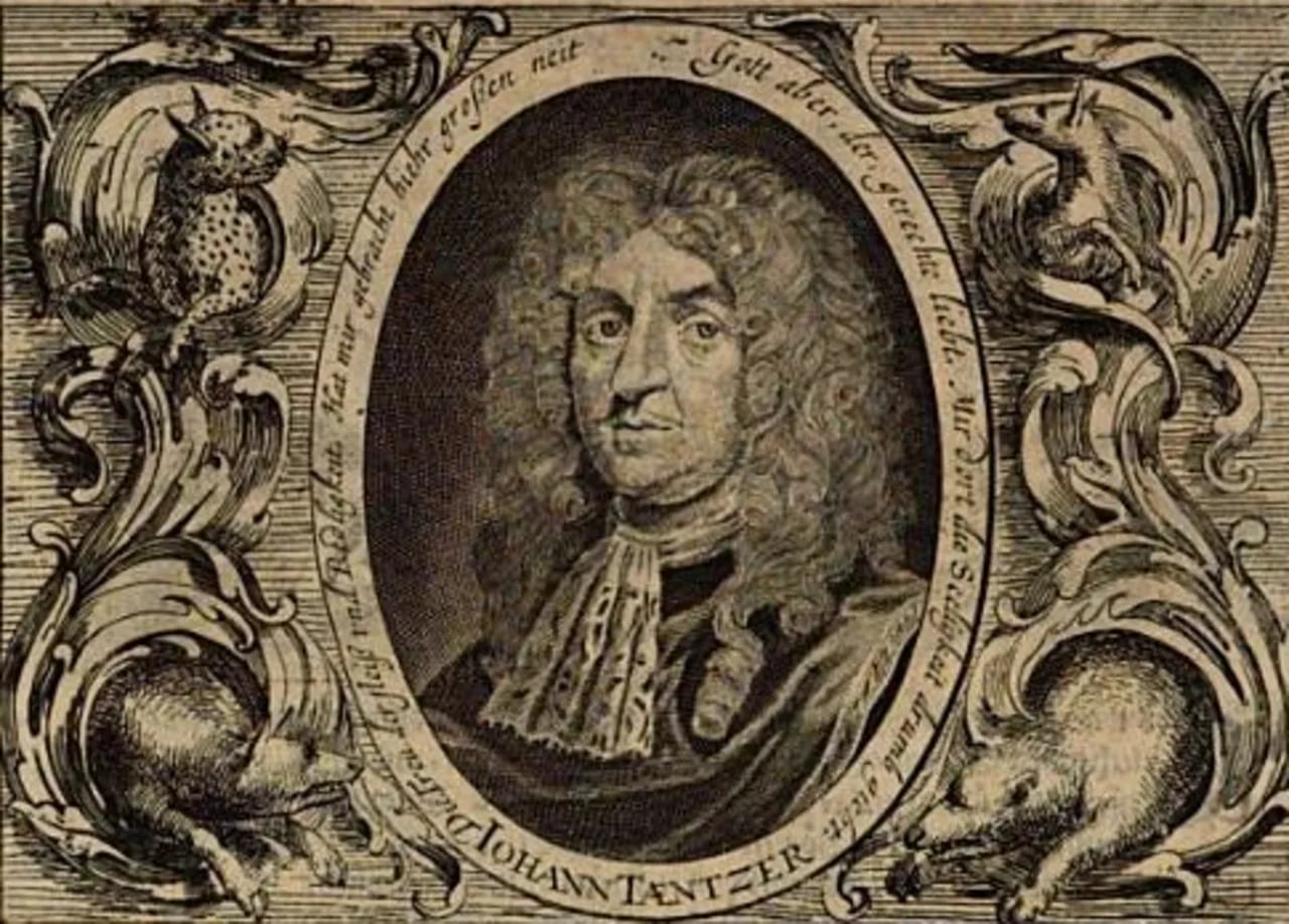 Portrait of Johann Täntzer (1633–1690) – memorial page