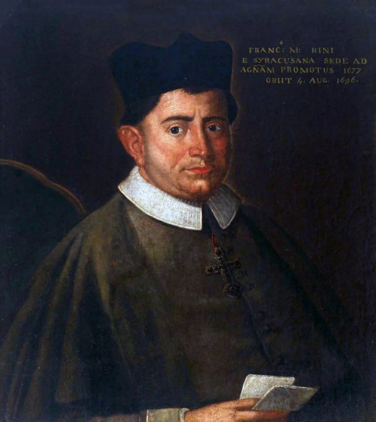 Porträt von Francesco Maria Rini (1624–1696) – Gedenkseite