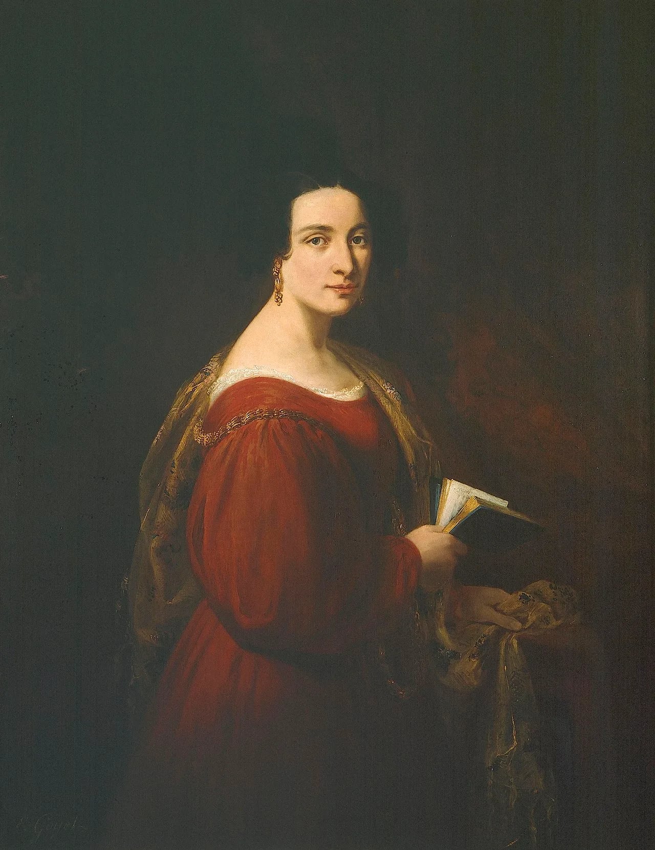 Porträt von Louise-Marie-Julienne Charles-Béchet (1801–1880) – Gedenkseite