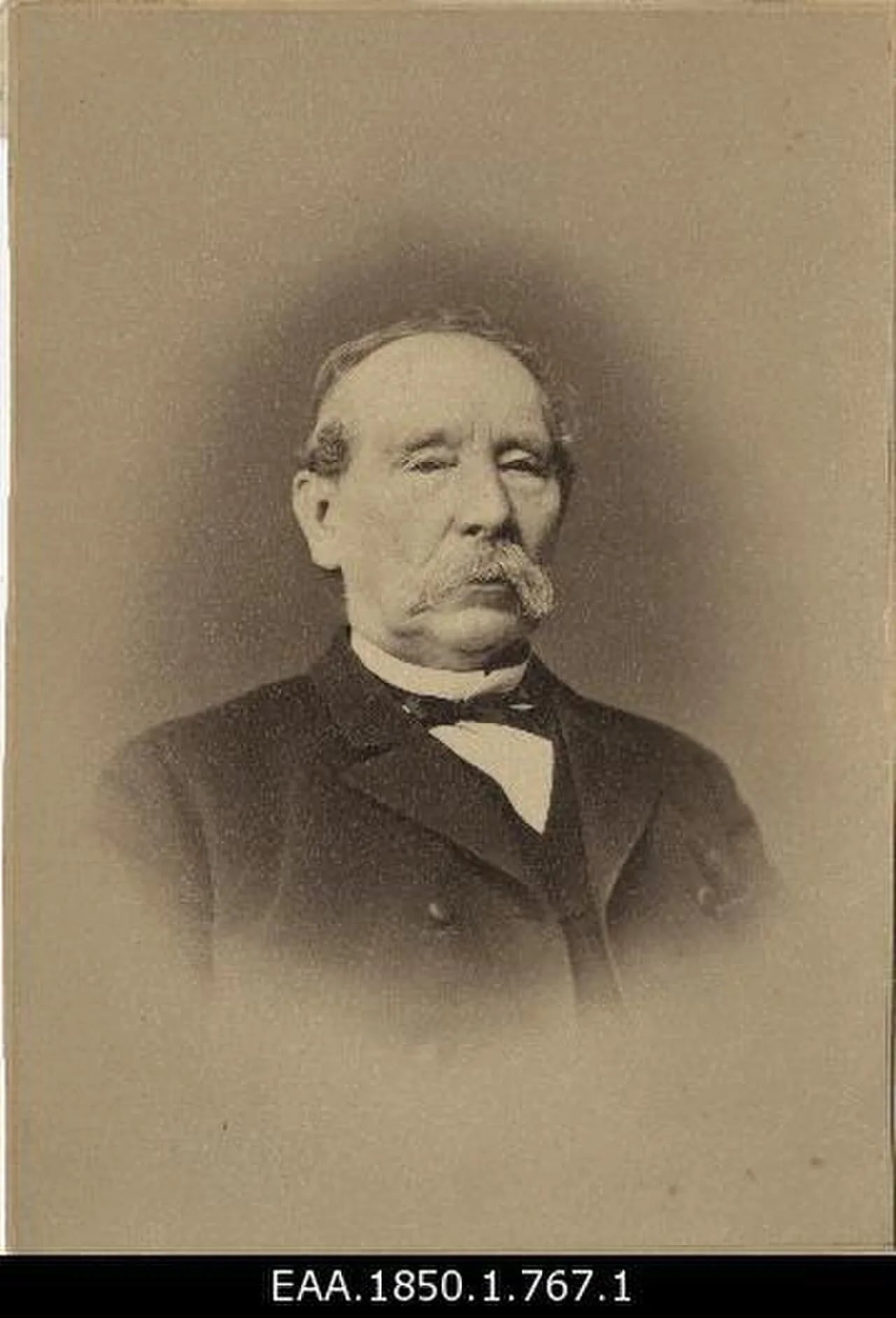 Portrait of Jakob Reinhold Nasackin (1801–1899) – memorial page