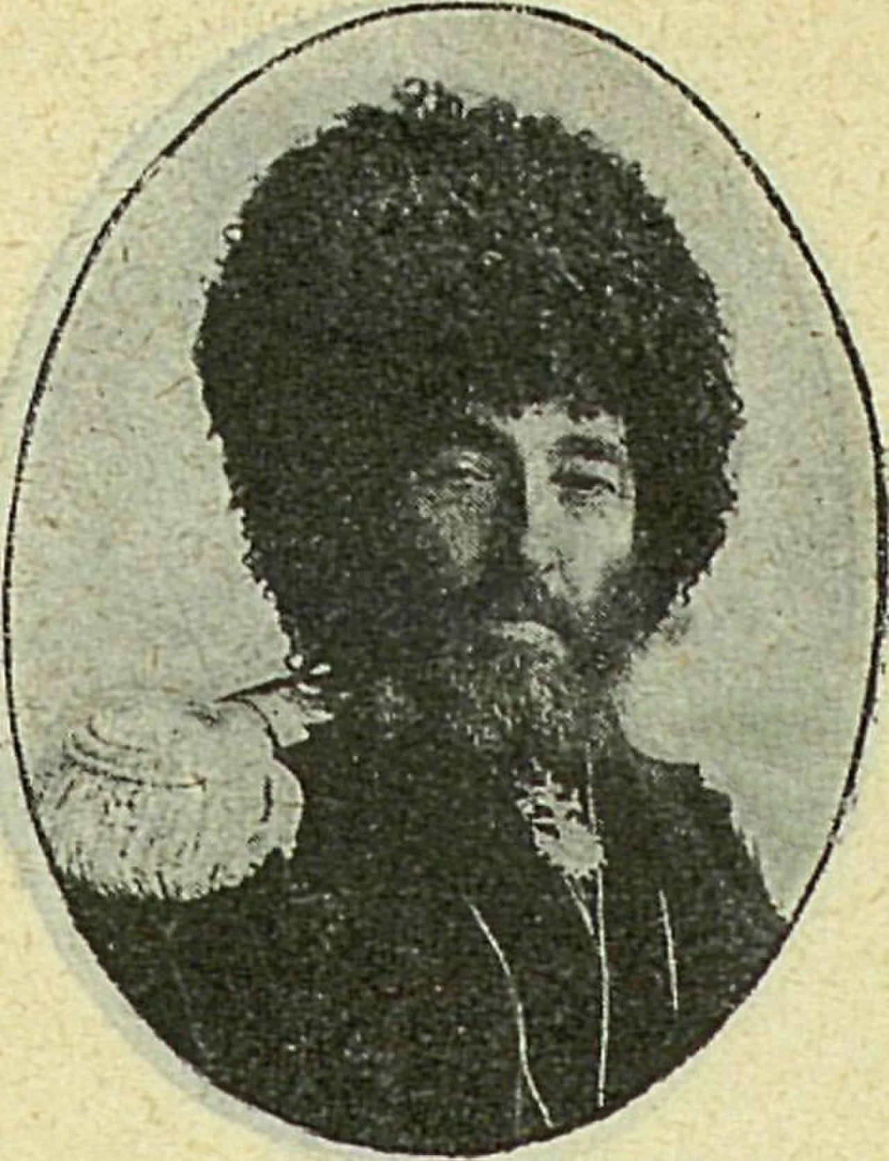 Porträt von Makhtum Quli Khan Nur-Berdy-Khanov (1854–1924) – Gedenkseite