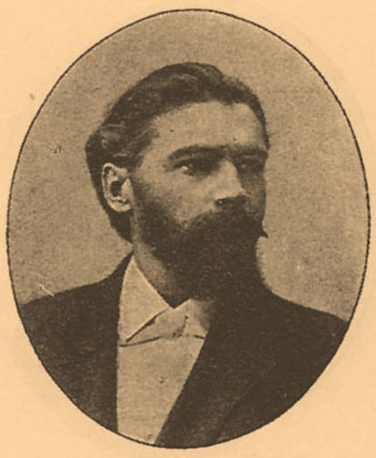 Porträt von Iwan Iwanowitsch Iwanow (1862–1929) – Gedenkseite