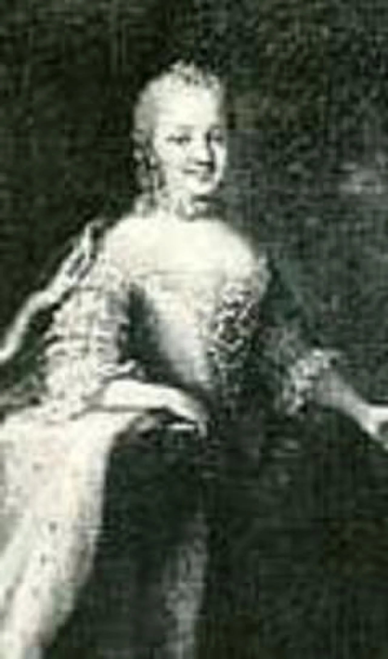 Porträt von Karoline Franziska Dorothea von Parkstein (1762–1816) – Gedenkseite