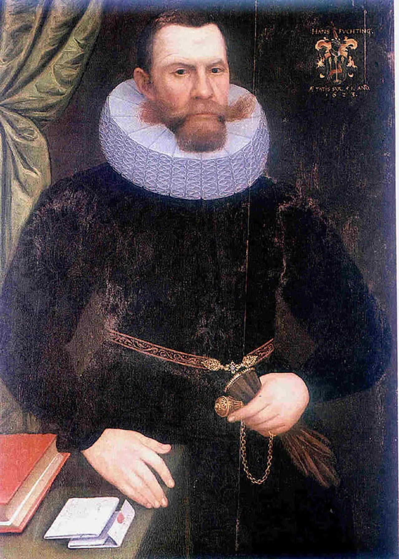 Porträt von Johann Füchting (1571–1637) – Gedenkseite