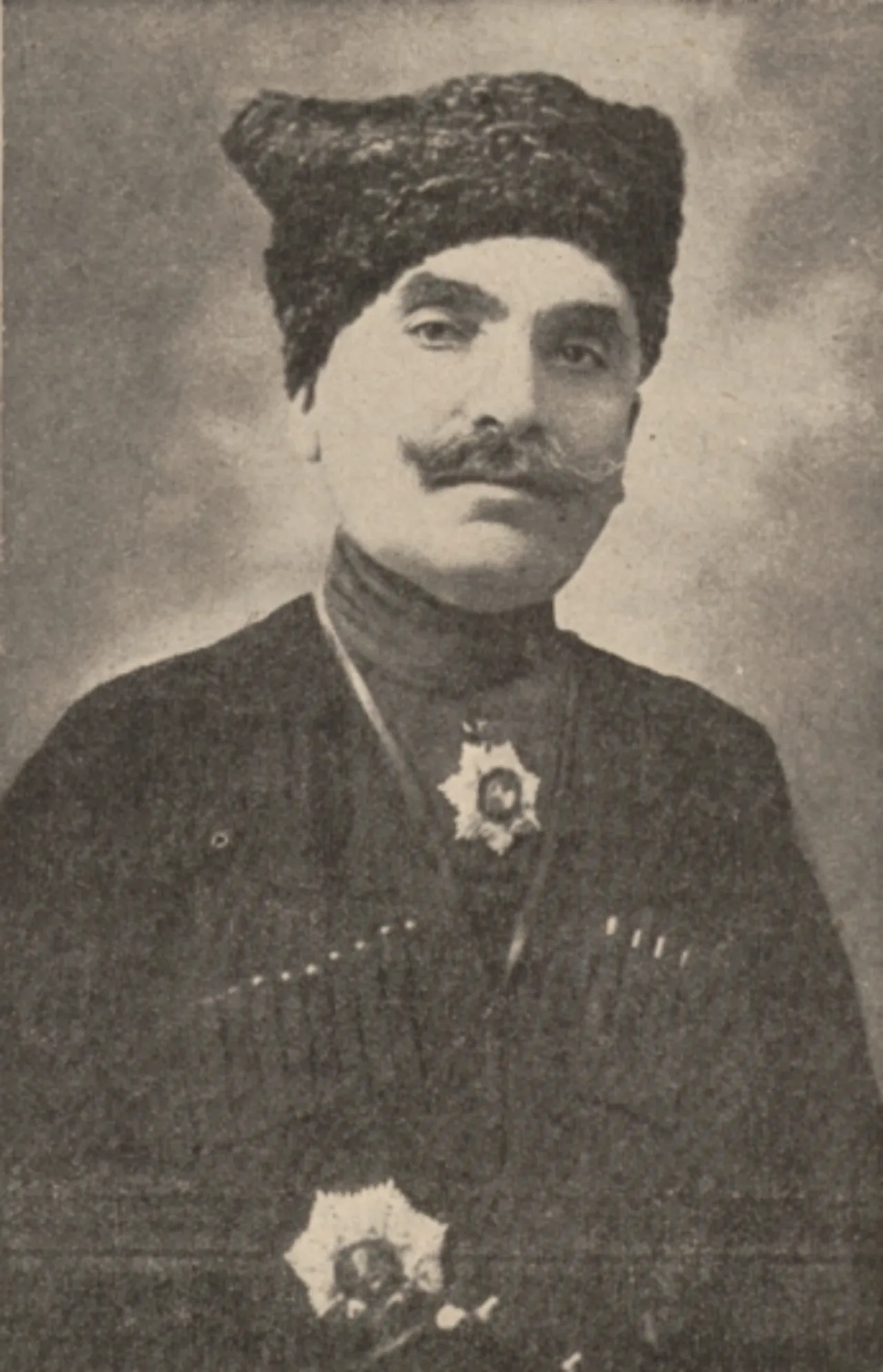 Porträt von Mikail Khalilov (1869–1935) – Gedenkseite