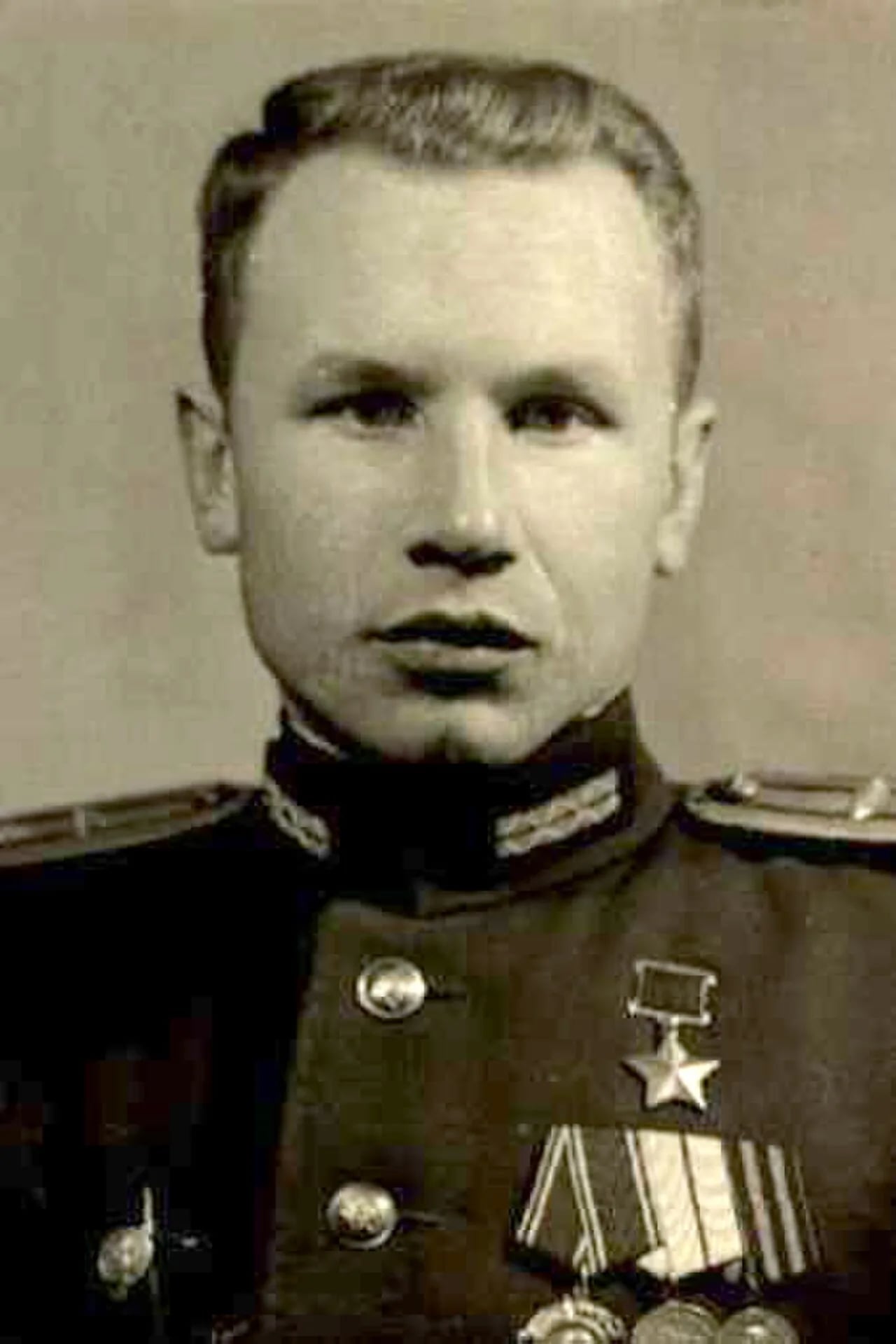 Porträt von Dmitry Sholokhov (1920–1983) – Gedenkseite