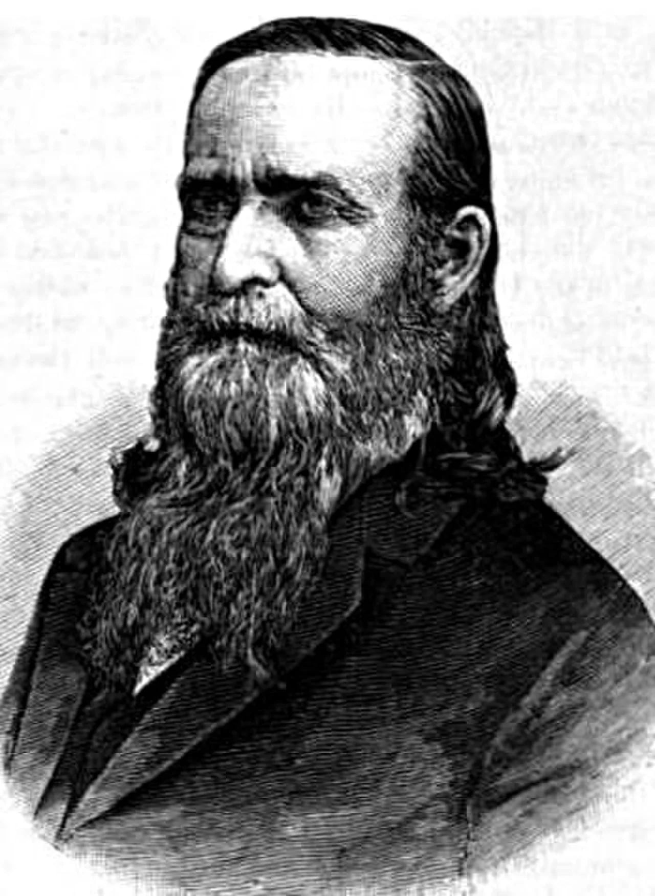 Portrait of Ira Sherwin Hazeltine (1821–1899) – memorial page