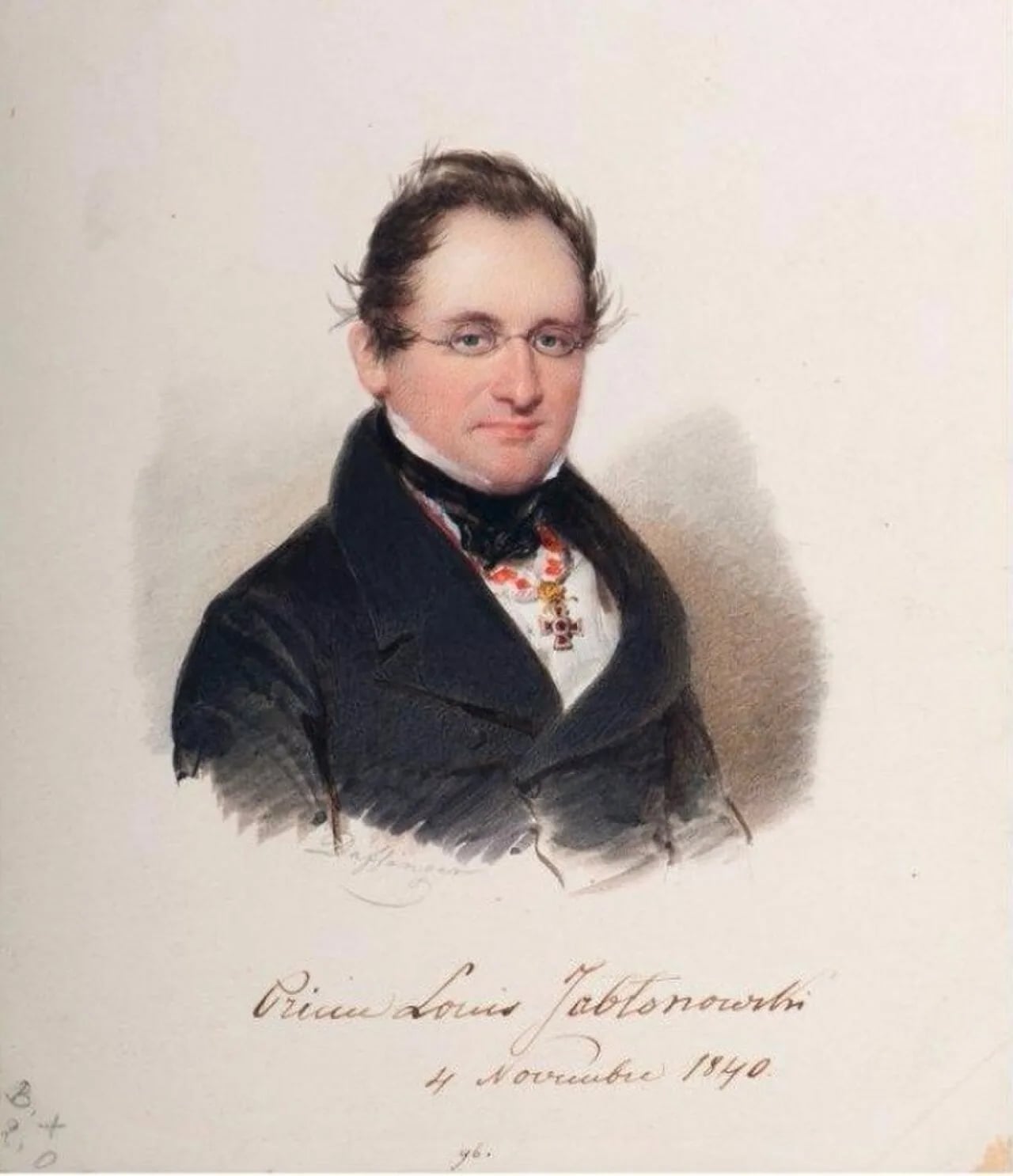Portrait of Ludwig Jabłonowski (1784–1864) – memorial page
