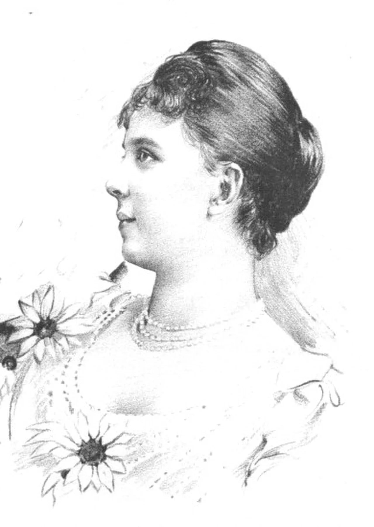 Porträt von Irene von Chavanne (1863–1938) – Gedenkseite