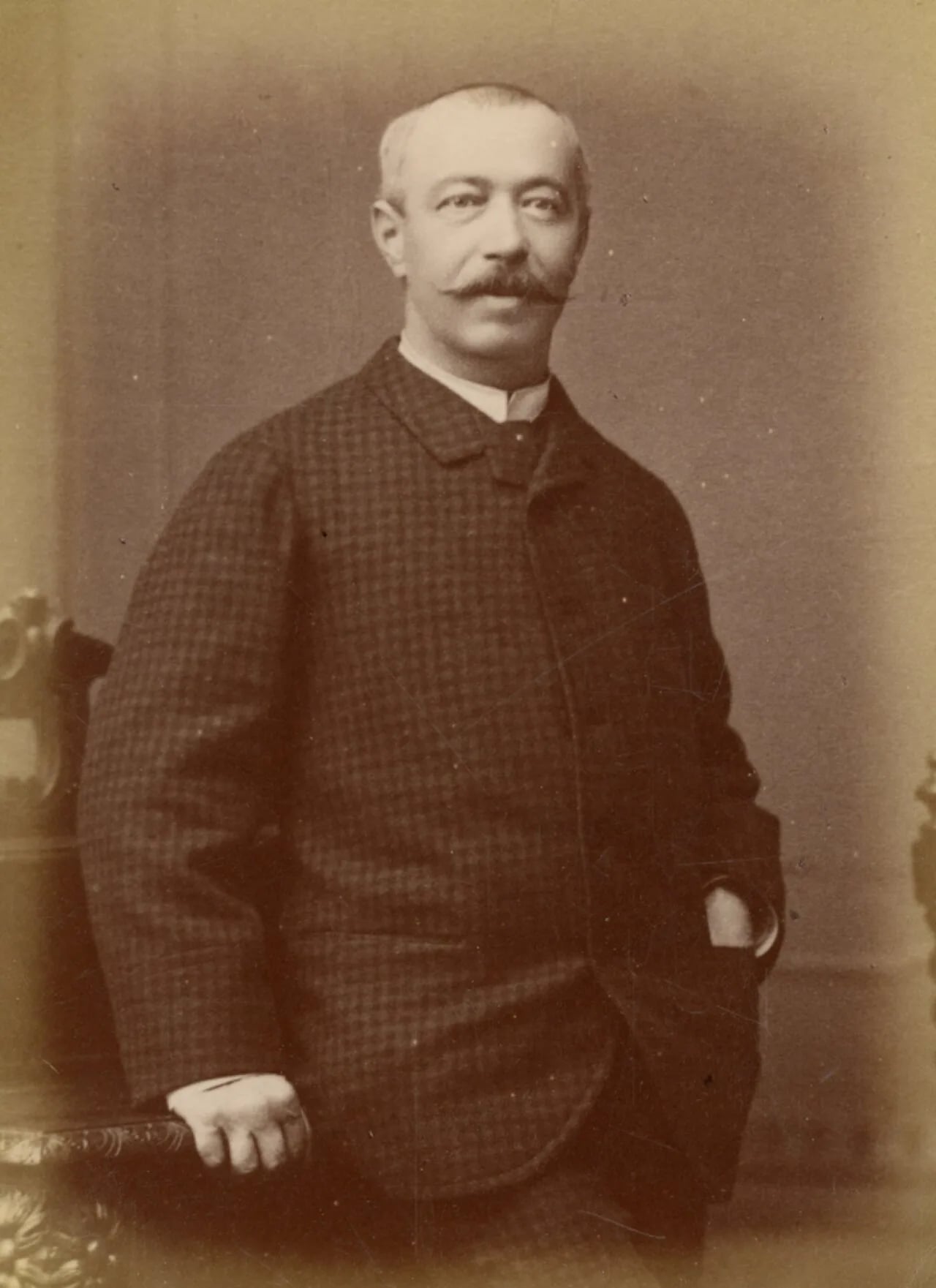 Porträt von Irénée Lang (1841–1922) – Gedenkseite