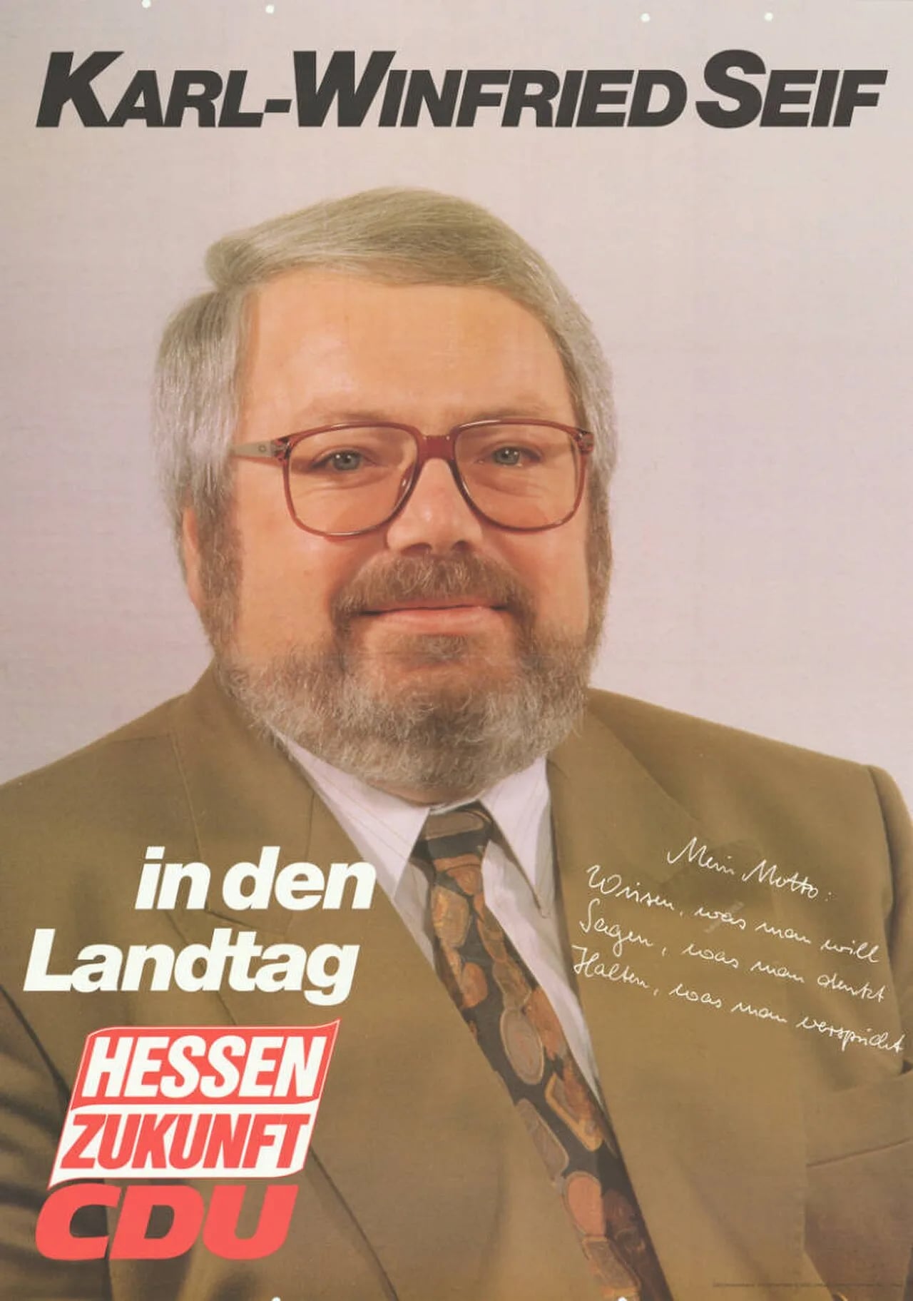 Porträt von Karl-Winfried Seif (1943–2023) – Gedenkseite