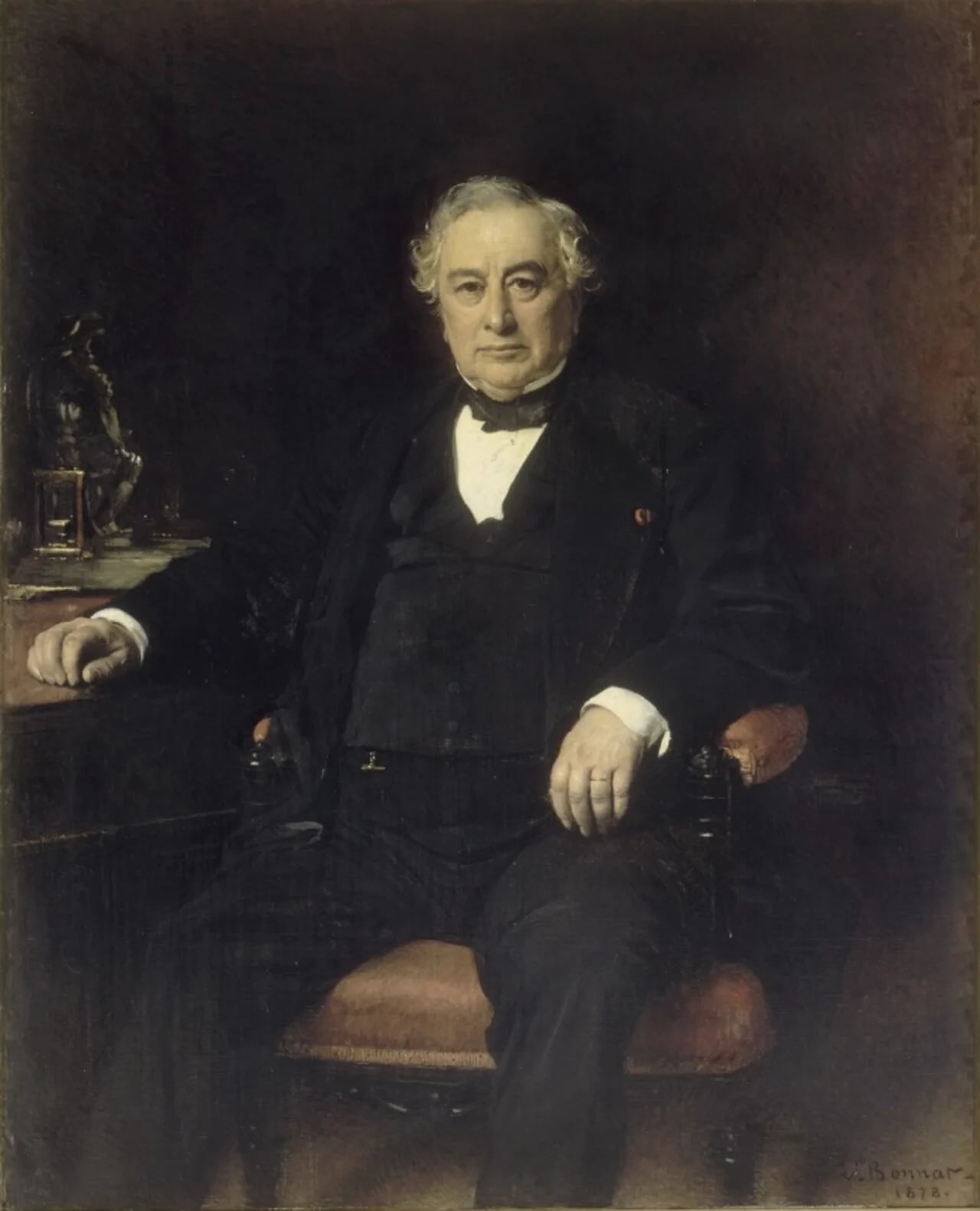 Porträt von Isaac Péreire (1806–1880) – Gedenkseite